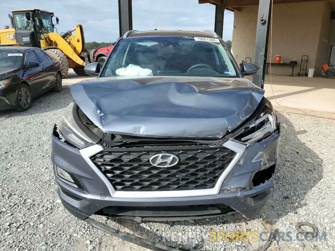 5 Photograph of a damaged car KM8J33AL2KU861726 HYUNDAI TUCSON 2019