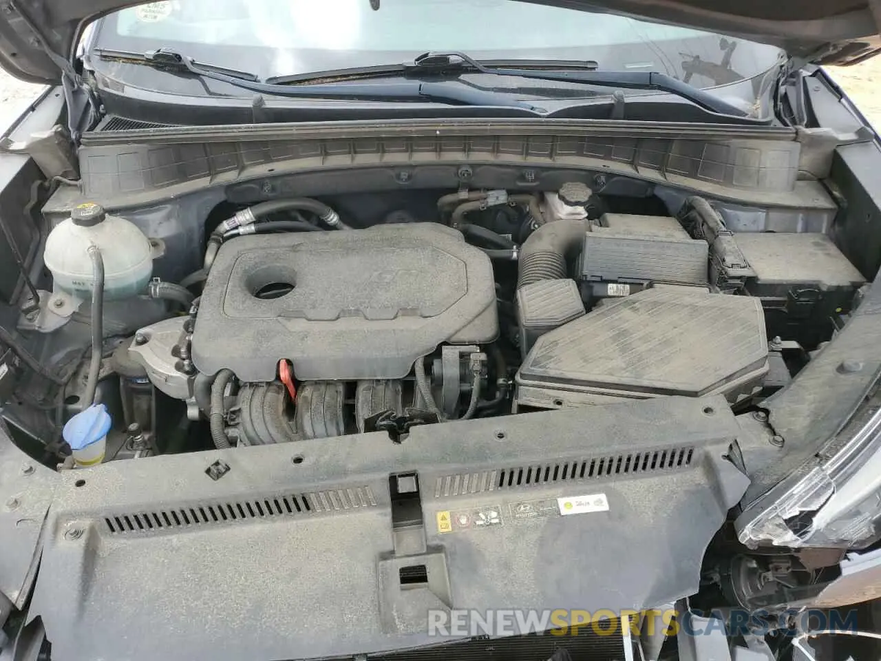 12 Photograph of a damaged car KM8J33AL2KU878218 HYUNDAI TUCSON 2019
