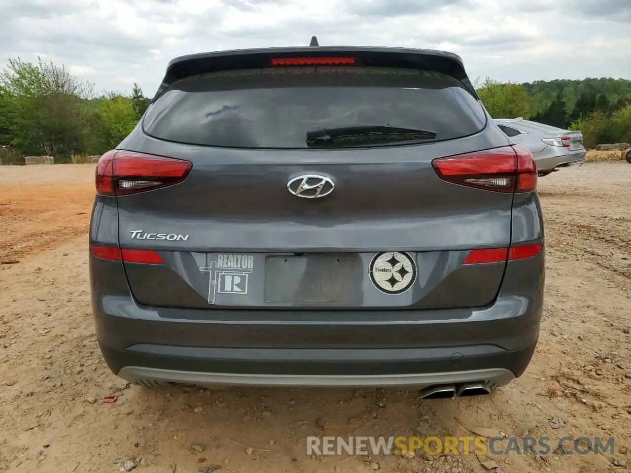6 Photograph of a damaged car KM8J33AL2KU878218 HYUNDAI TUCSON 2019