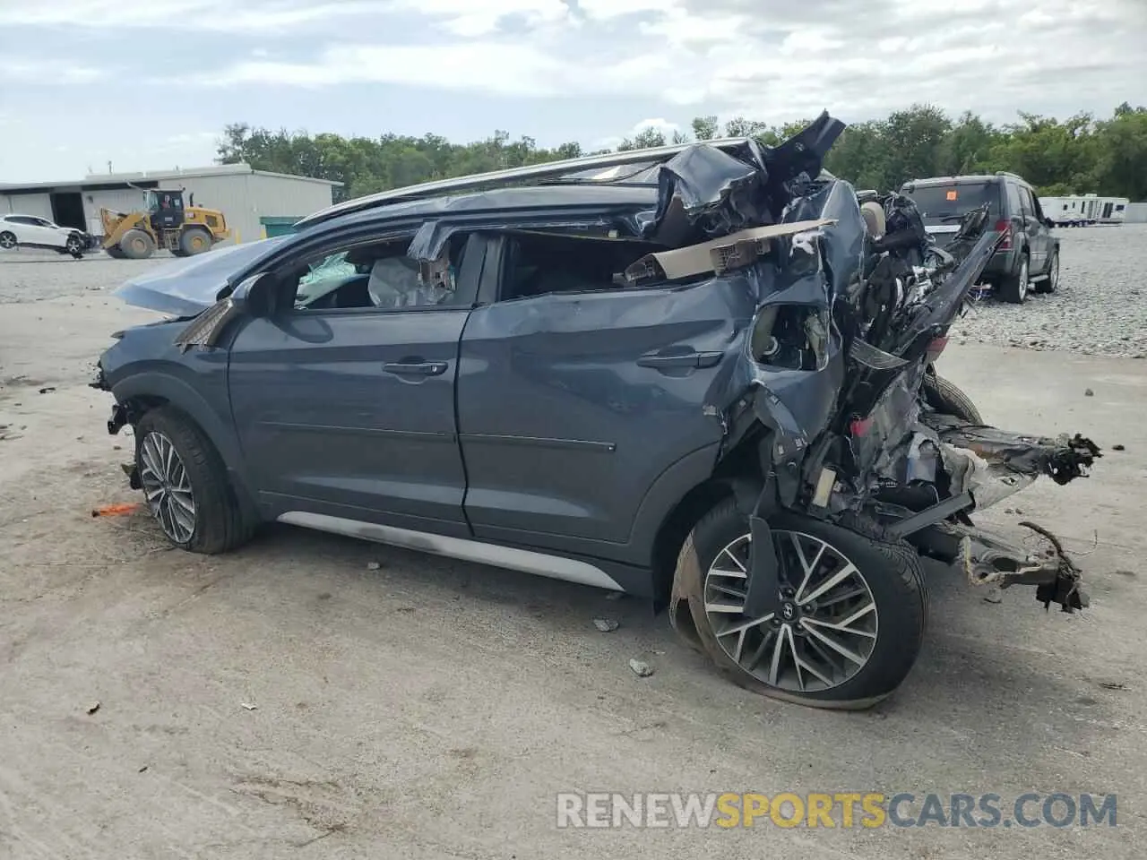 2 Photograph of a damaged car KM8J33AL3KU014231 HYUNDAI TUCSON 2019