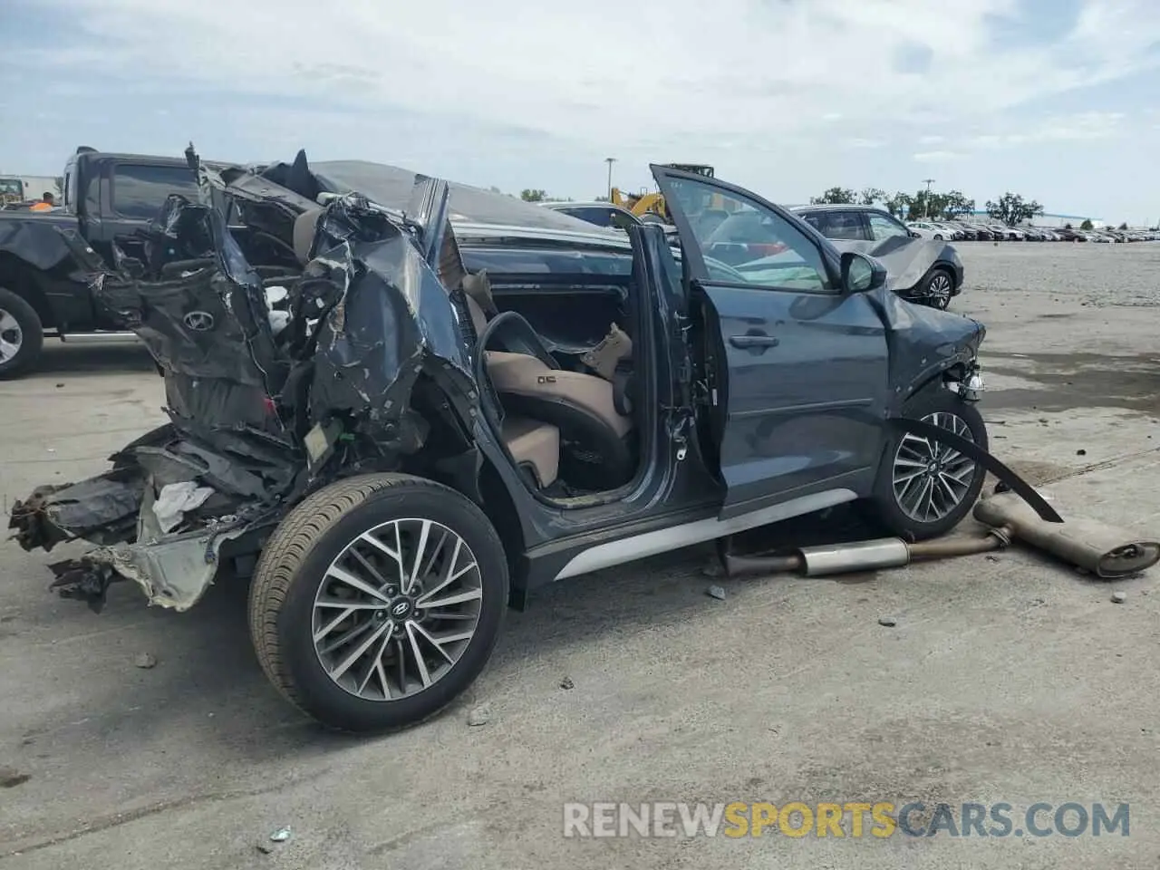 3 Photograph of a damaged car KM8J33AL3KU014231 HYUNDAI TUCSON 2019