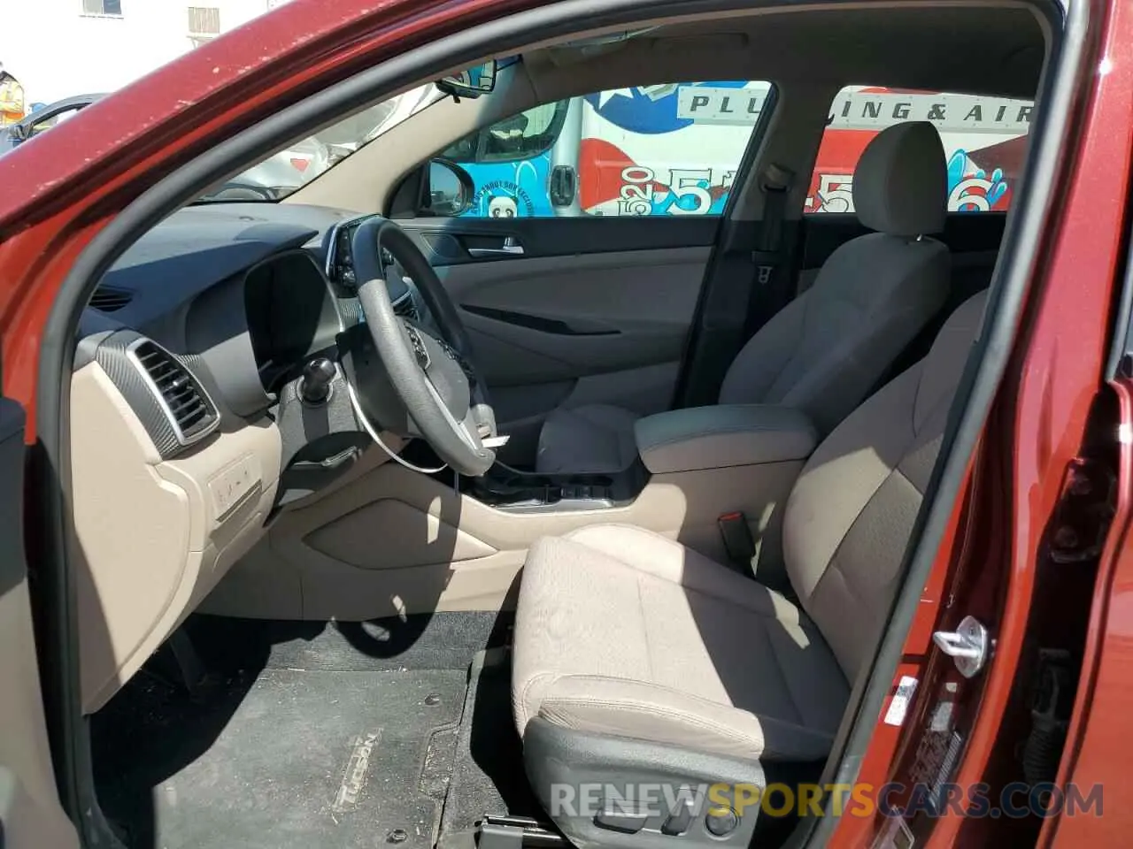 7 Photograph of a damaged car KM8J33AL3KU029859 HYUNDAI TUCSON 2019