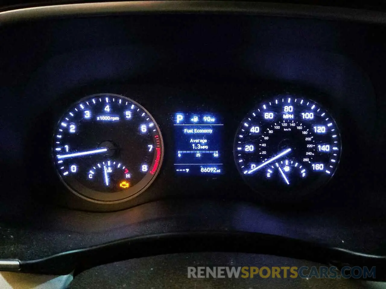 9 Photograph of a damaged car KM8J33AL3KU874095 HYUNDAI TUCSON 2019