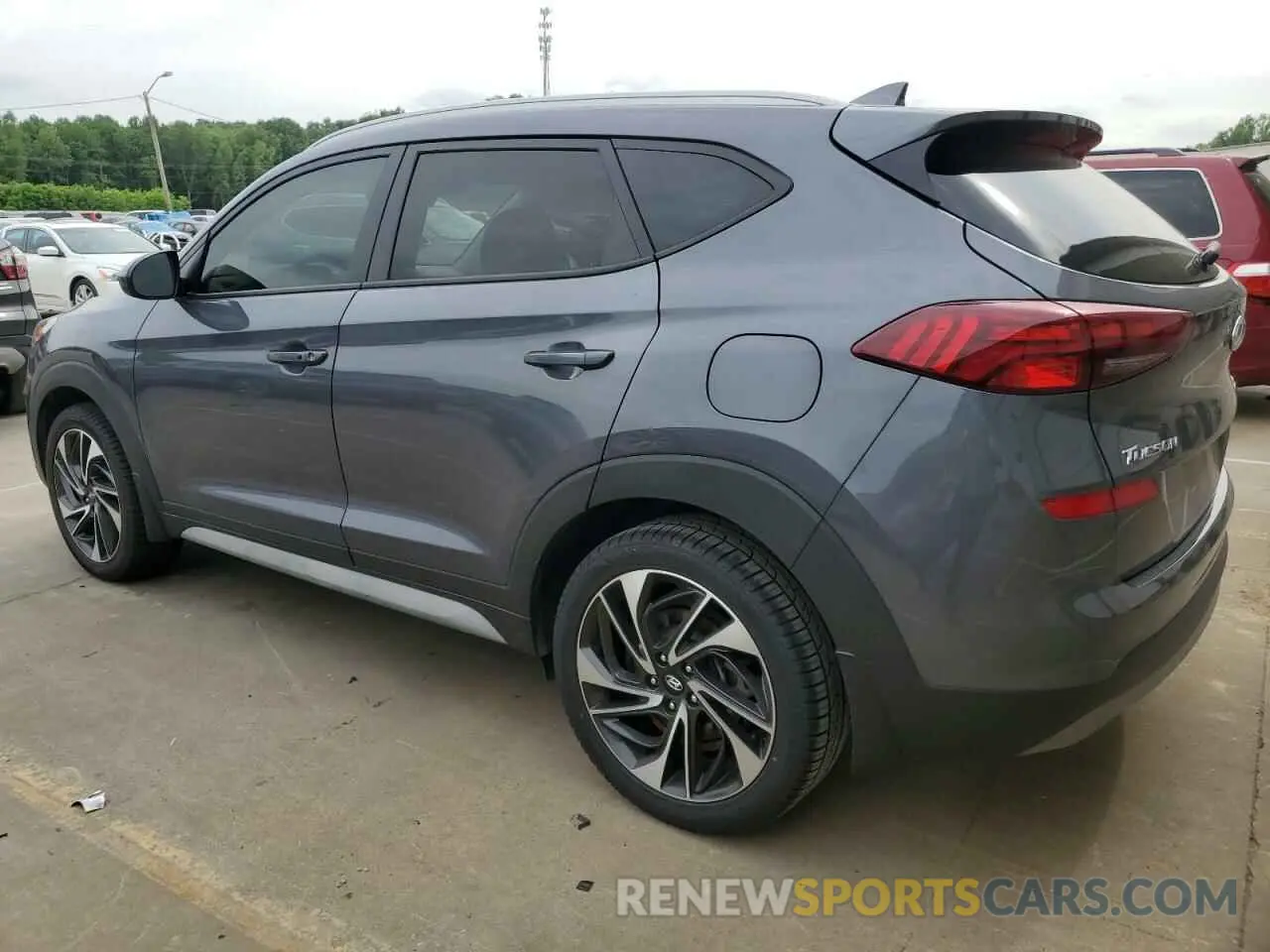 2 Photograph of a damaged car KM8J33AL3KU888367 HYUNDAI TUCSON 2019