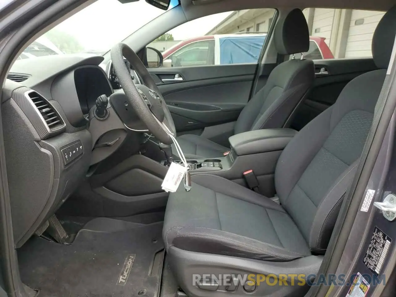 7 Photograph of a damaged car KM8J33AL3KU888367 HYUNDAI TUCSON 2019