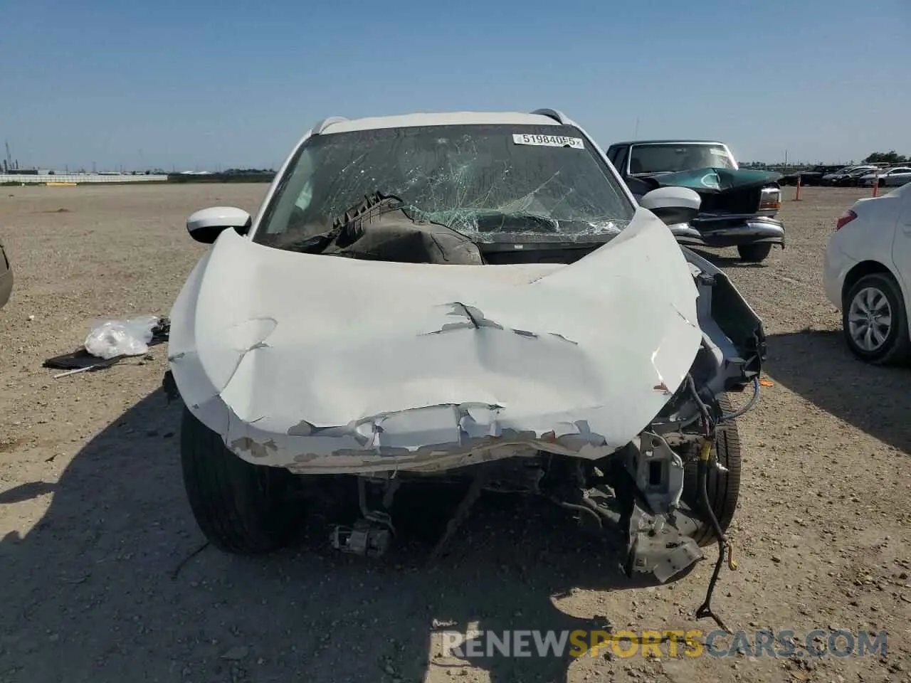 5 Photograph of a damaged car KM8J33AL3KU895562 HYUNDAI TUCSON 2019