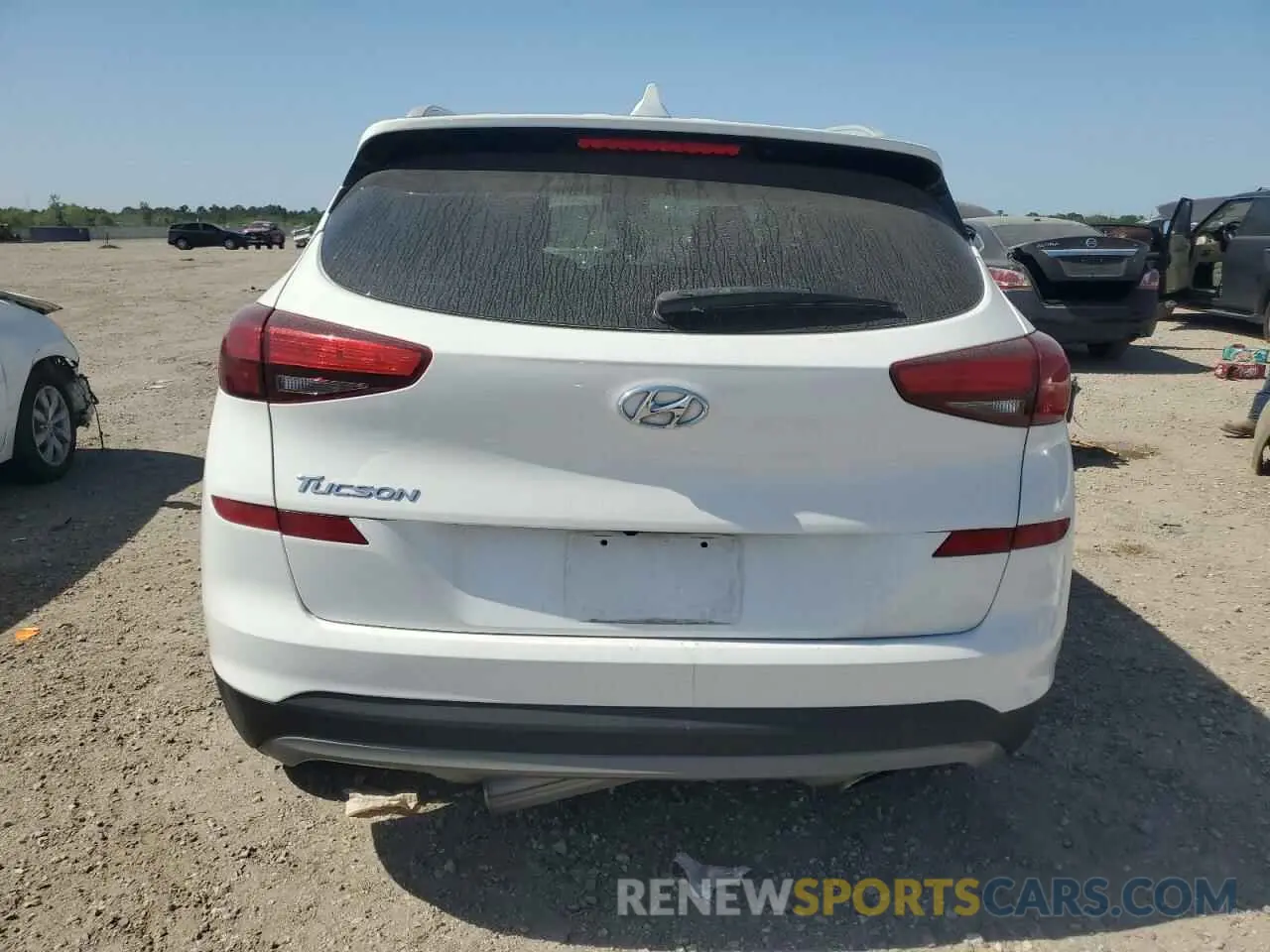 6 Photograph of a damaged car KM8J33AL3KU895562 HYUNDAI TUCSON 2019