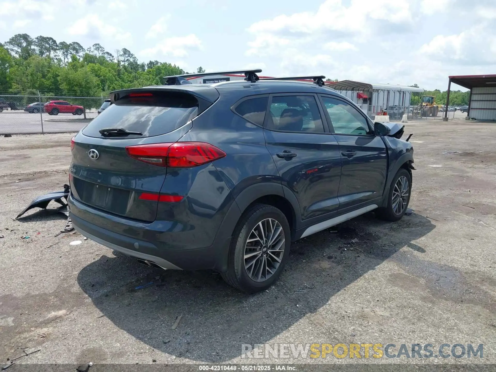 4 Photograph of a damaged car KM8J33AL3KU937888 HYUNDAI TUCSON 2019