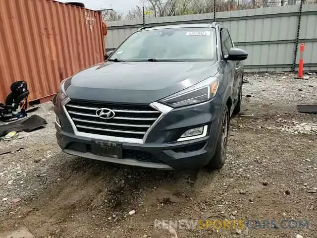 14 Photograph of a damaged car KM8J33AL4KU015601 HYUNDAI TUCSON 2019