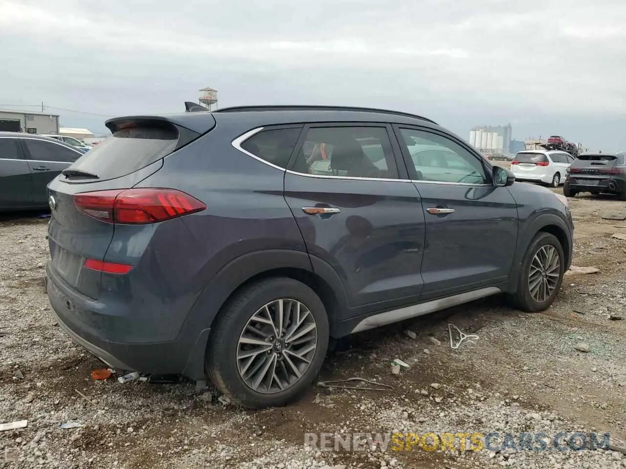 3 Photograph of a damaged car KM8J33AL4KU015601 HYUNDAI TUCSON 2019
