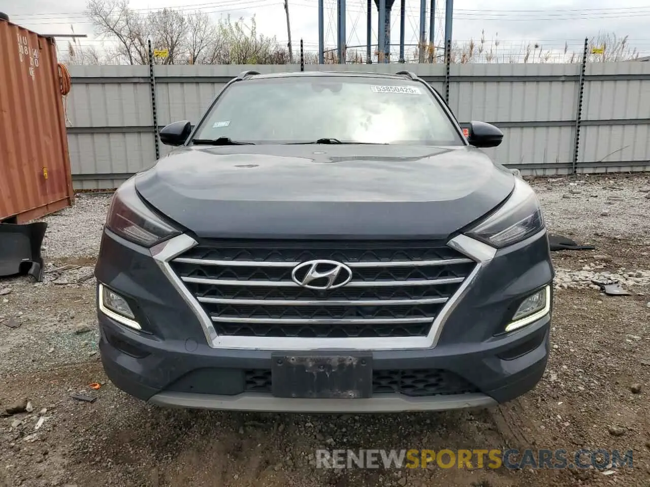 5 Photograph of a damaged car KM8J33AL4KU015601 HYUNDAI TUCSON 2019