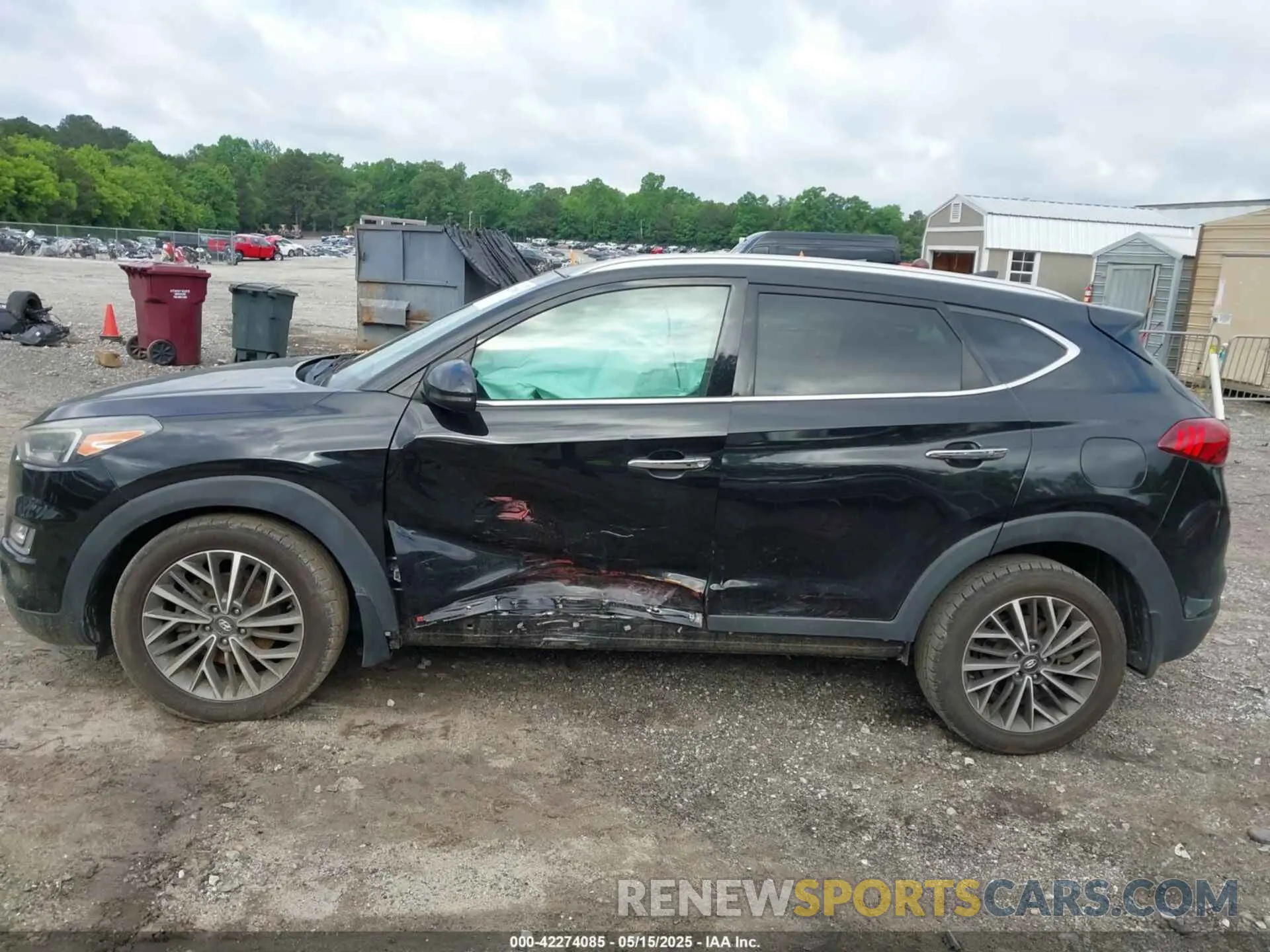 14 Photograph of a damaged car KM8J33AL4KU866636 HYUNDAI TUCSON 2019