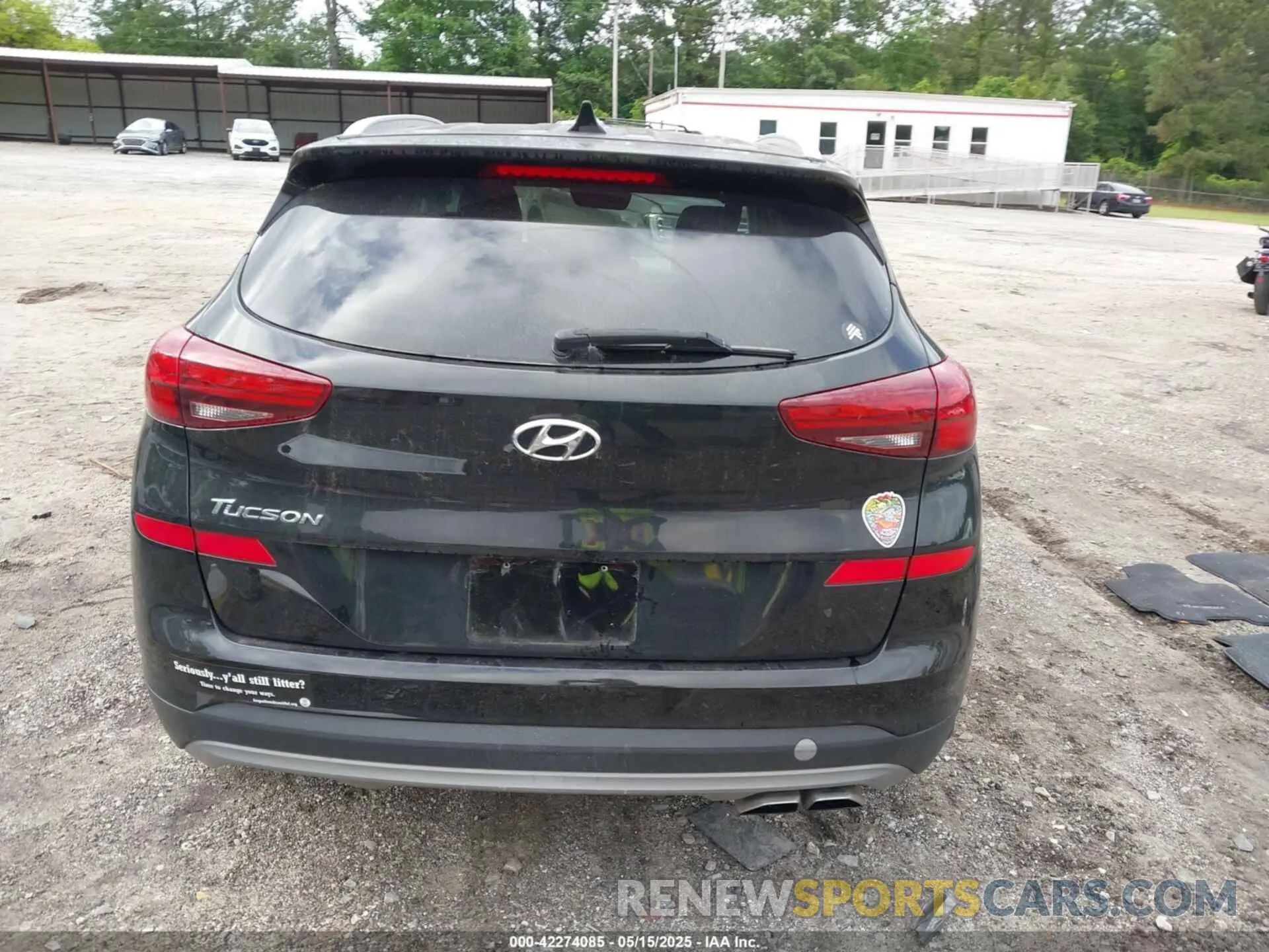 16 Photograph of a damaged car KM8J33AL4KU866636 HYUNDAI TUCSON 2019