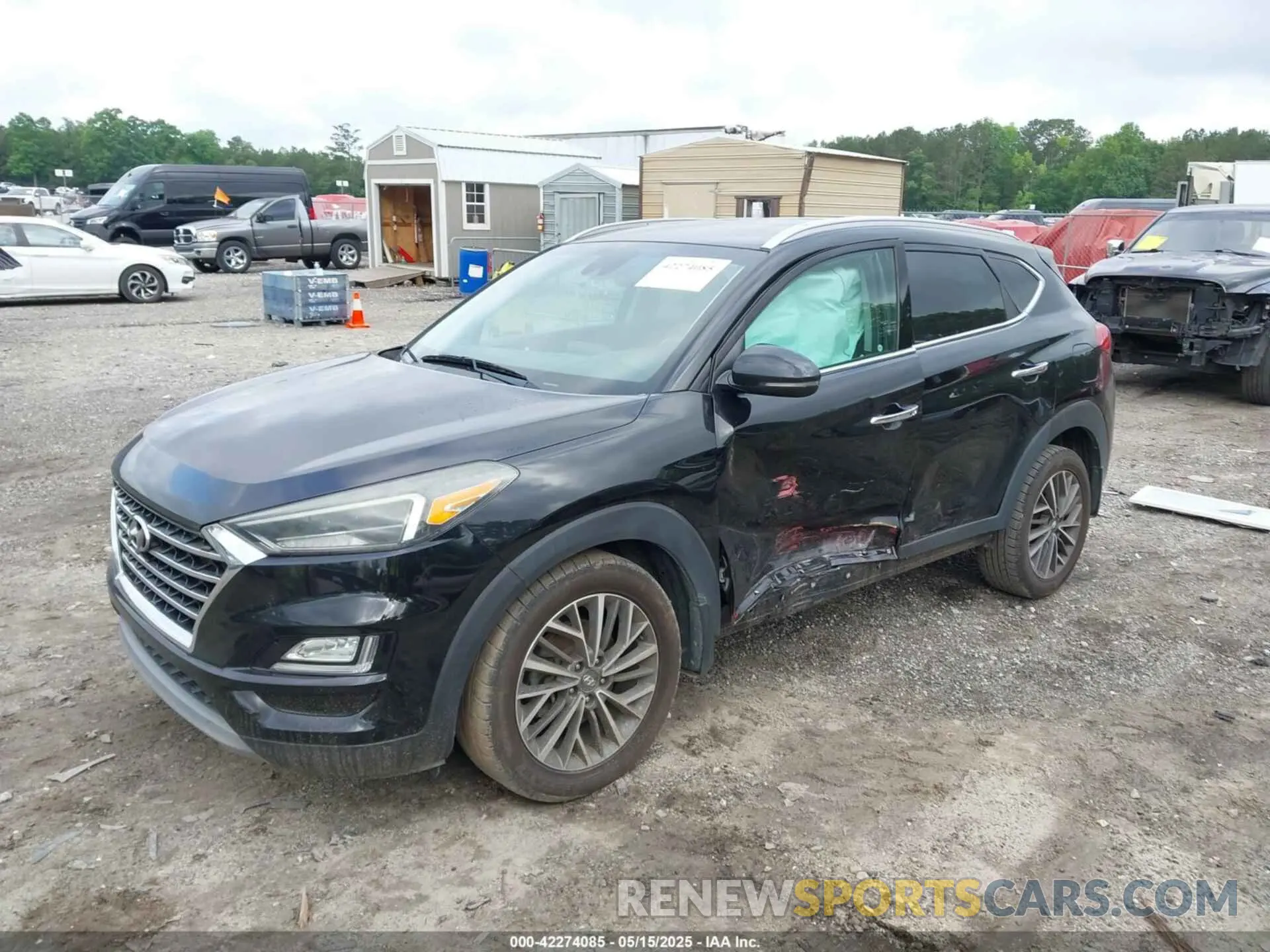 2 Photograph of a damaged car KM8J33AL4KU866636 HYUNDAI TUCSON 2019