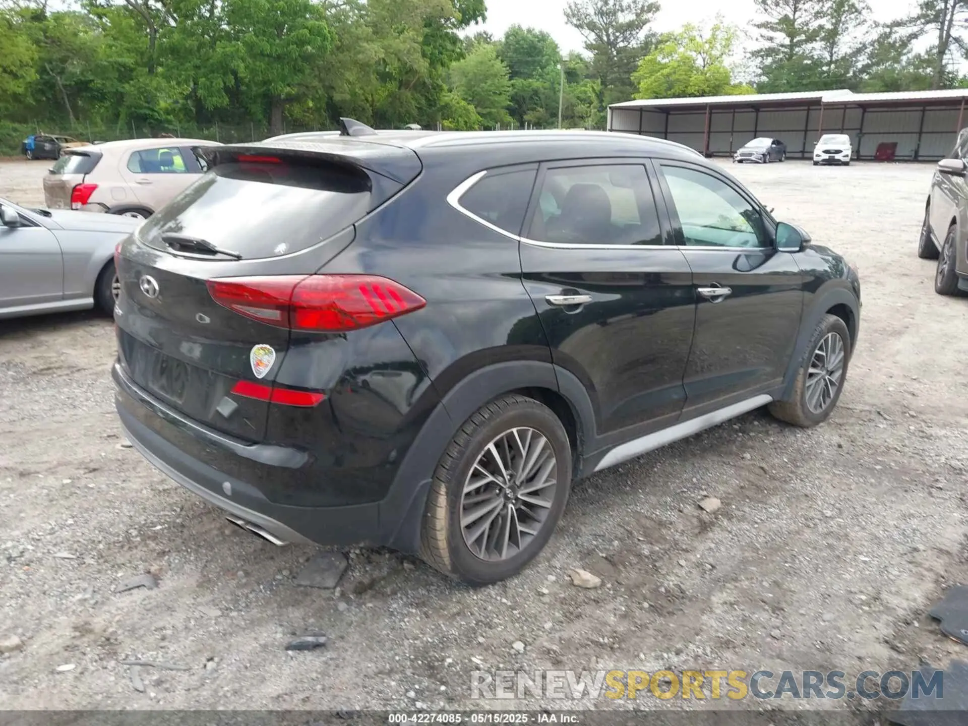 4 Photograph of a damaged car KM8J33AL4KU866636 HYUNDAI TUCSON 2019