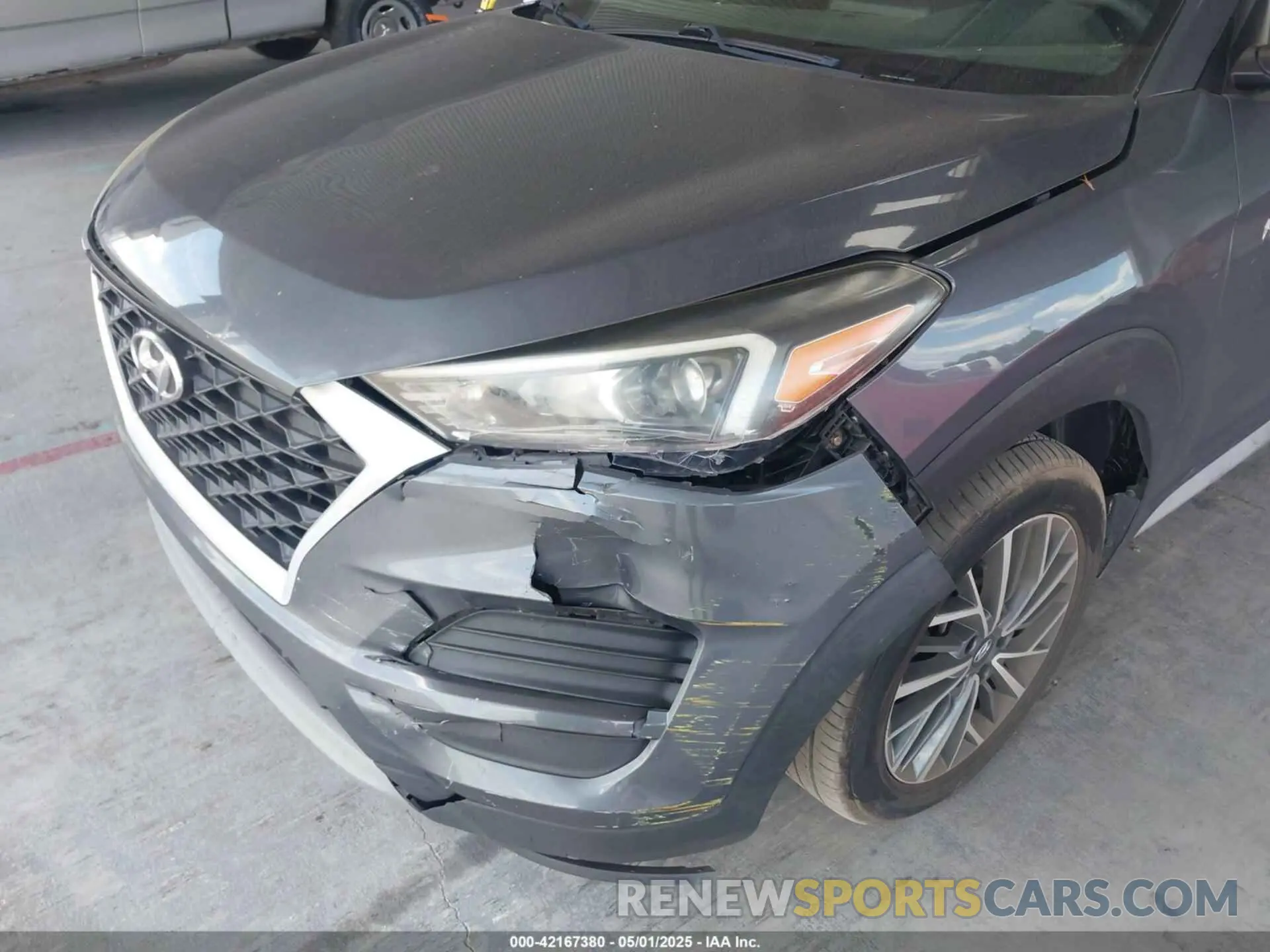 6 Photograph of a damaged car KM8J33AL4KU875529 HYUNDAI TUCSON 2019