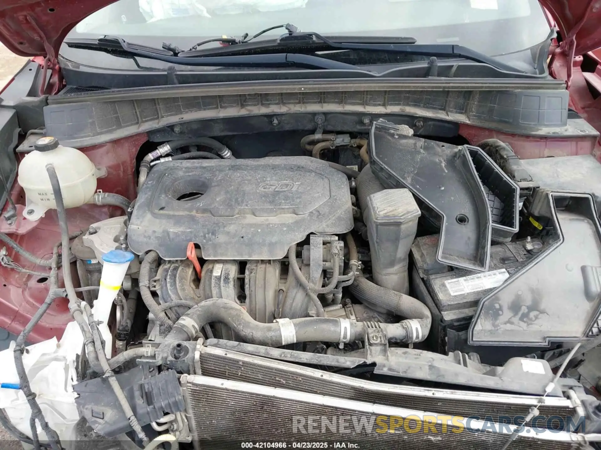 10 Photograph of a damaged car KM8J33AL4KU928830 HYUNDAI TUCSON 2019