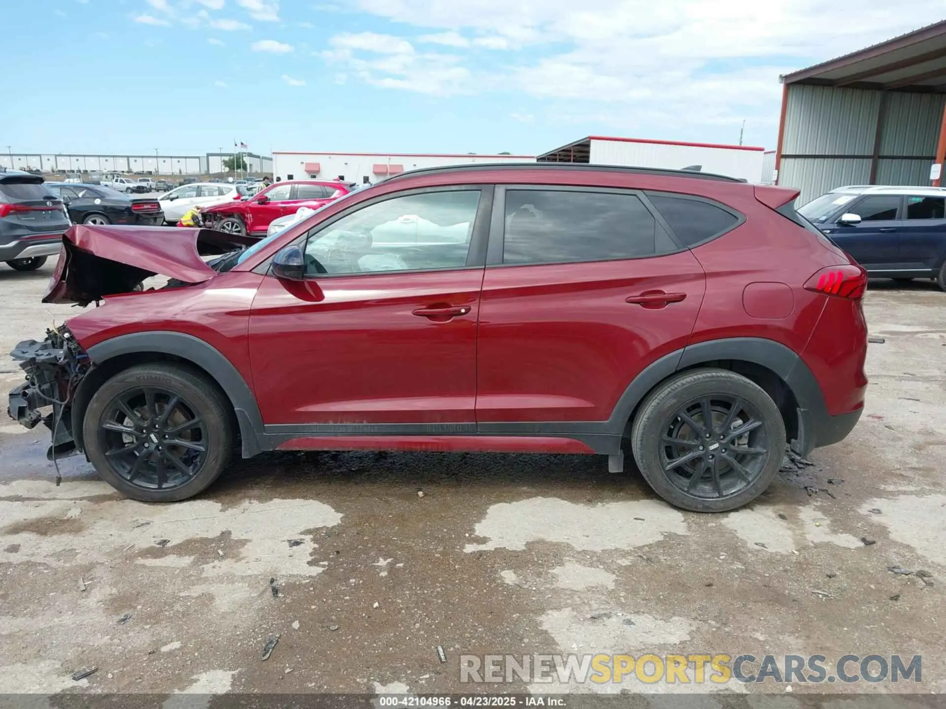 15 Photograph of a damaged car KM8J33AL4KU928830 HYUNDAI TUCSON 2019