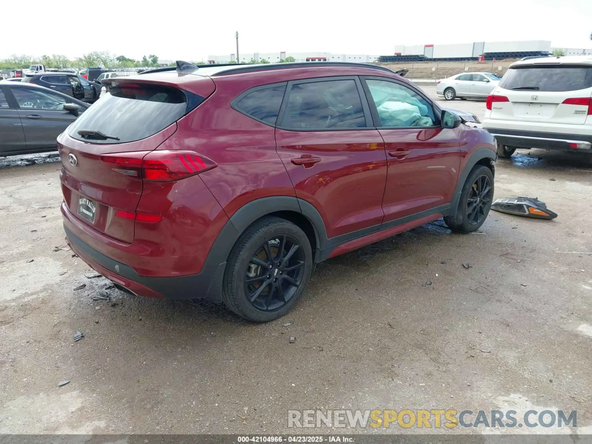 4 Photograph of a damaged car KM8J33AL4KU928830 HYUNDAI TUCSON 2019