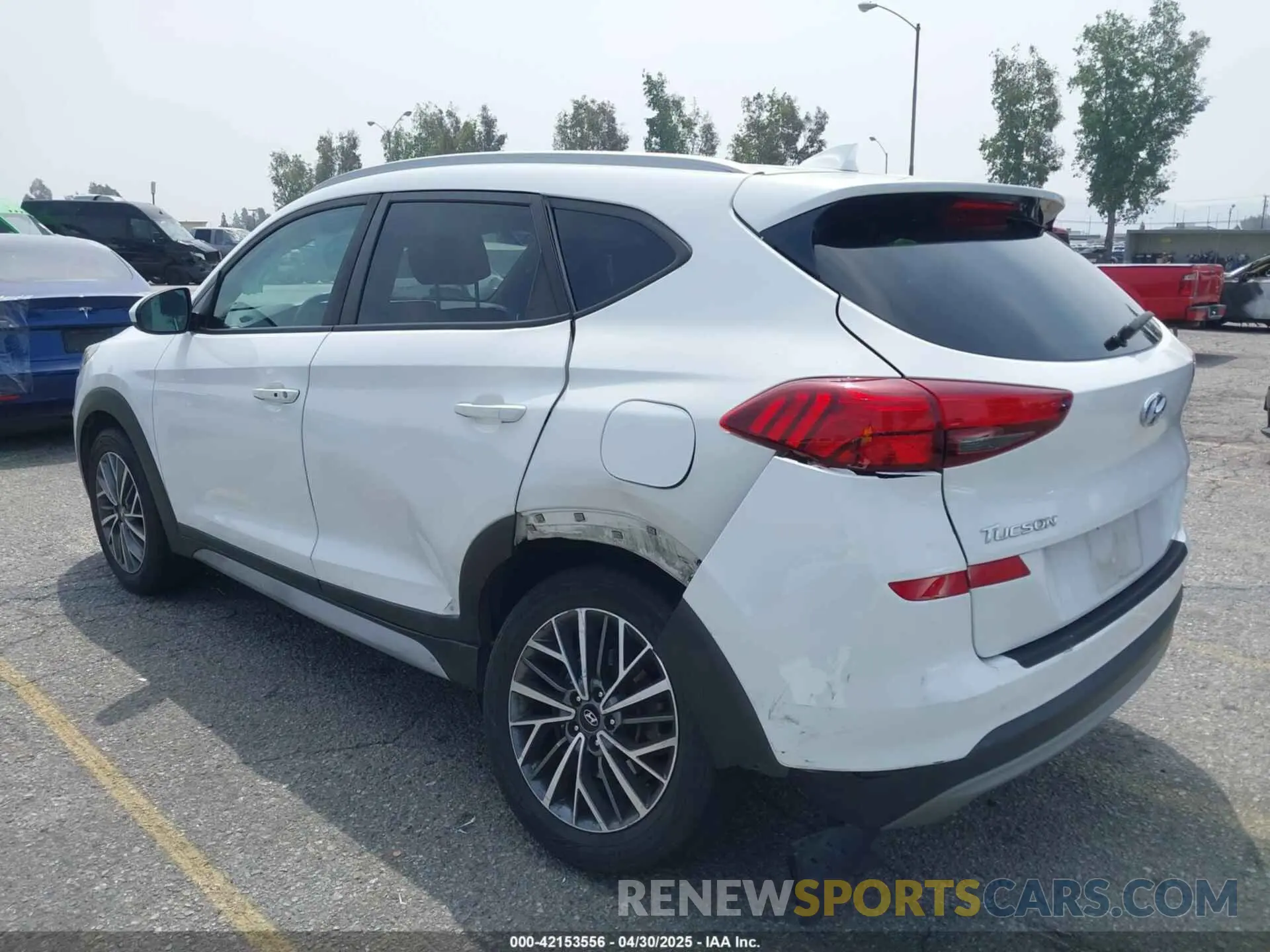 3 Photograph of a damaged car KM8J33AL5KU021603 HYUNDAI TUCSON 2019