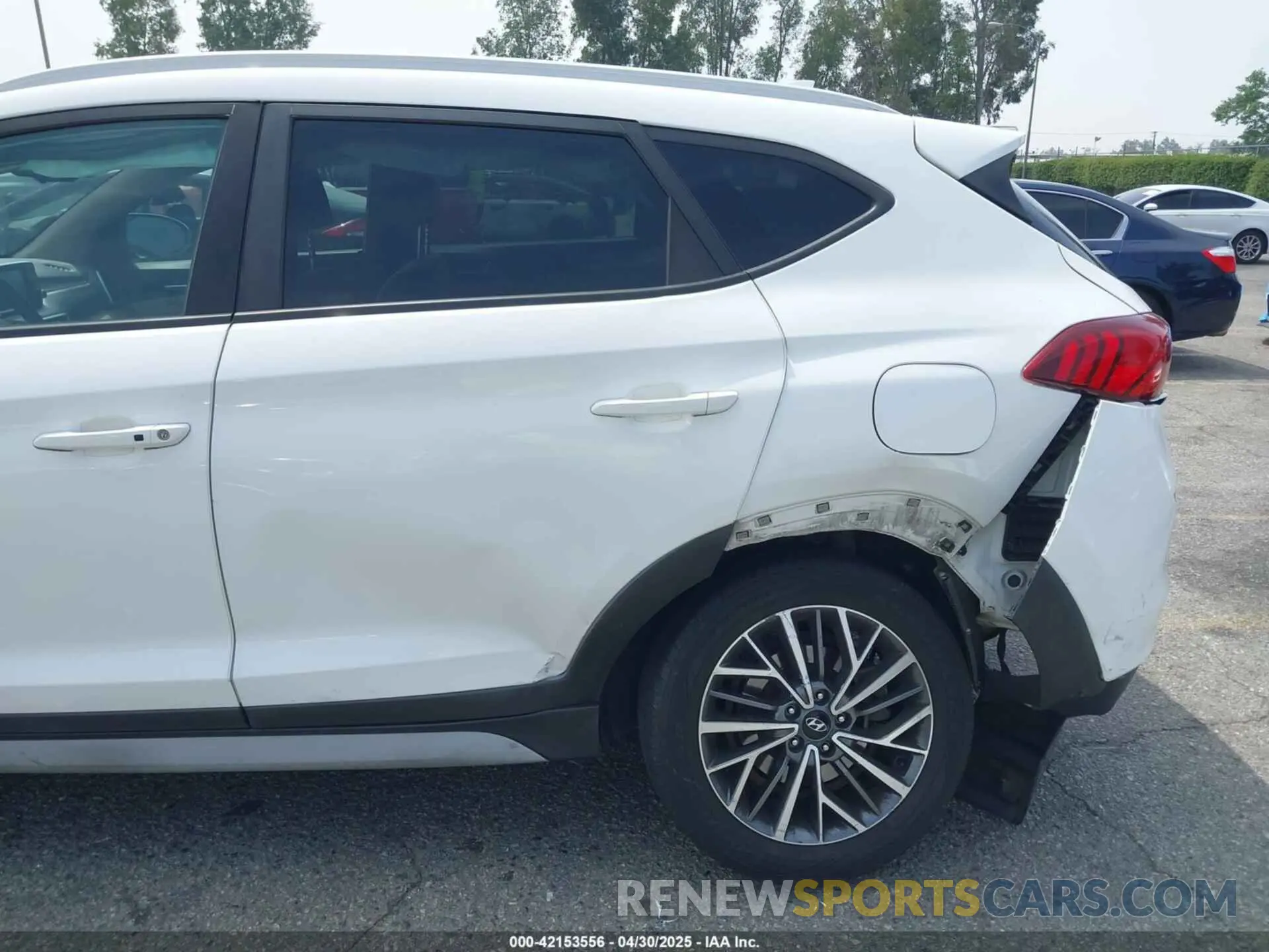 6 Photograph of a damaged car KM8J33AL5KU021603 HYUNDAI TUCSON 2019