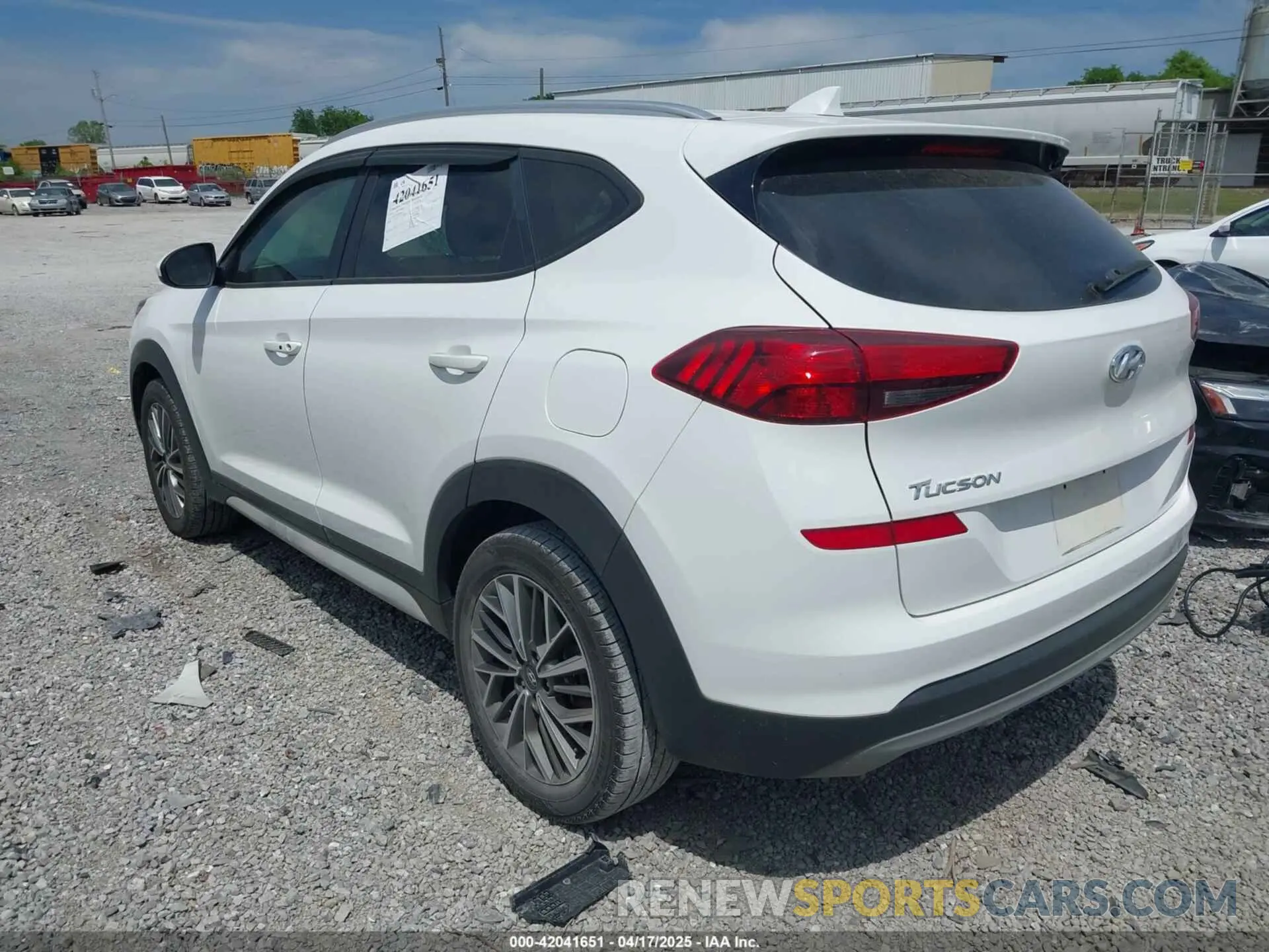 3 Photograph of a damaged car KM8J33AL5KU066119 HYUNDAI TUCSON 2019