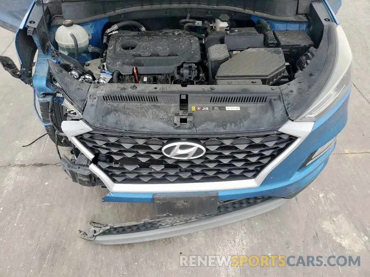 12 Photograph of a damaged car KM8J33AL5KU861199 HYUNDAI TUCSON 2019