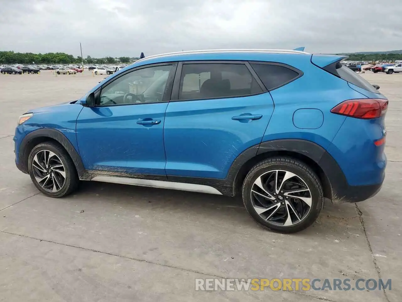 2 Photograph of a damaged car KM8J33AL5KU861199 HYUNDAI TUCSON 2019