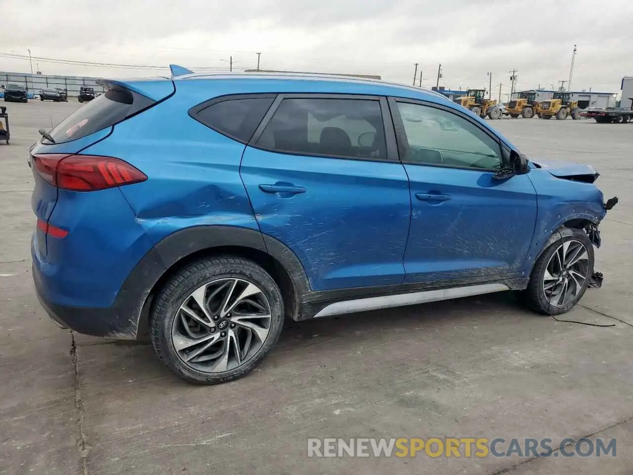3 Photograph of a damaged car KM8J33AL5KU861199 HYUNDAI TUCSON 2019