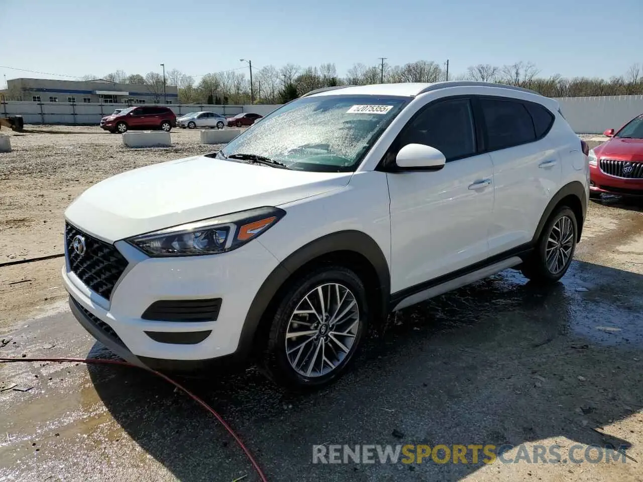 1 Photograph of a damaged car KM8J33AL5KU998417 HYUNDAI TUCSON 2019