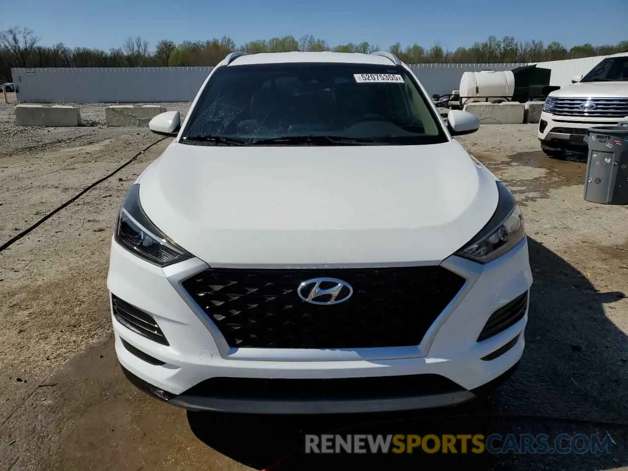 5 Photograph of a damaged car KM8J33AL5KU998417 HYUNDAI TUCSON 2019