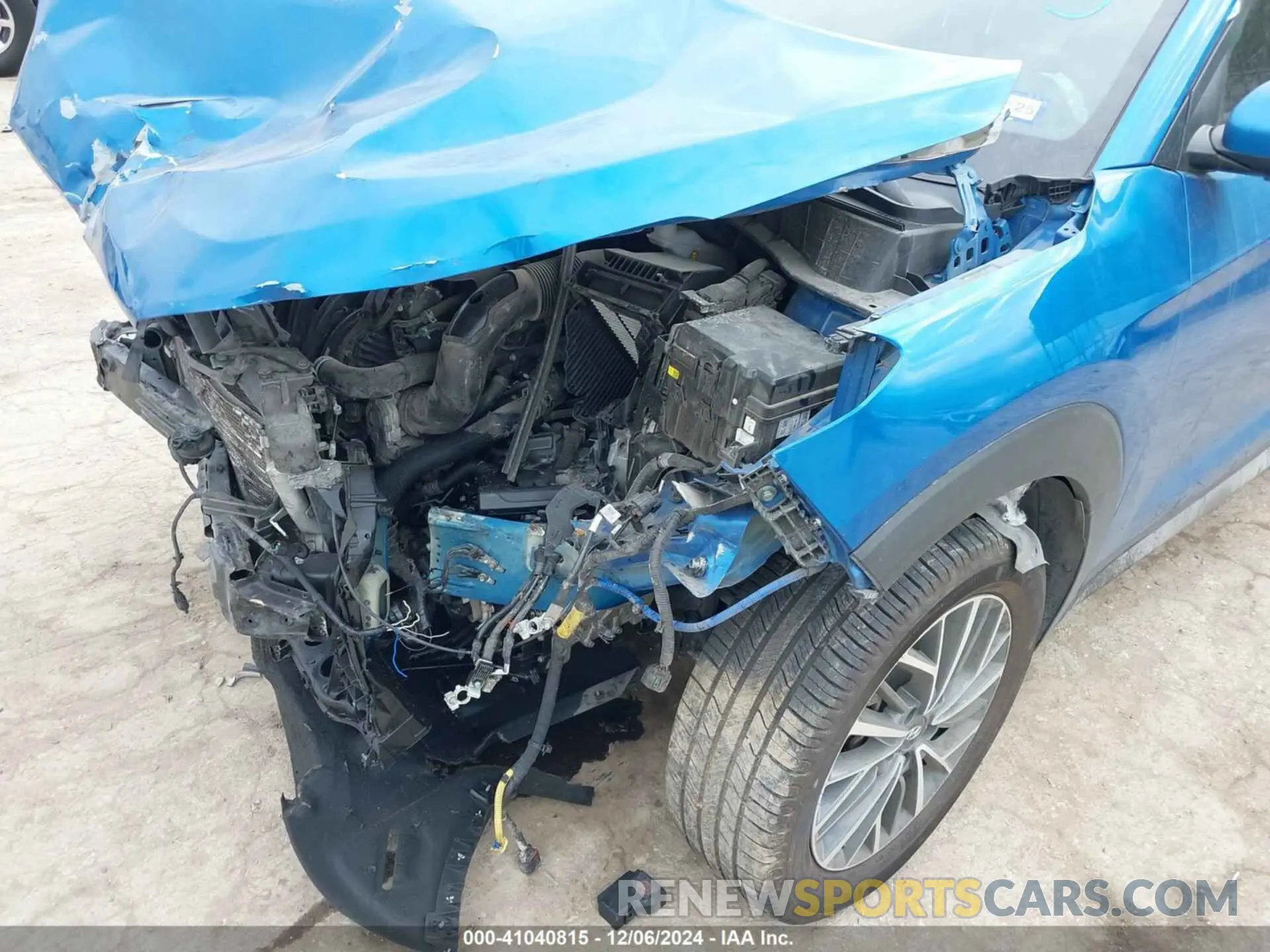 6 Photograph of a damaged car KM8J33AL6KU011100 HYUNDAI TUCSON 2019