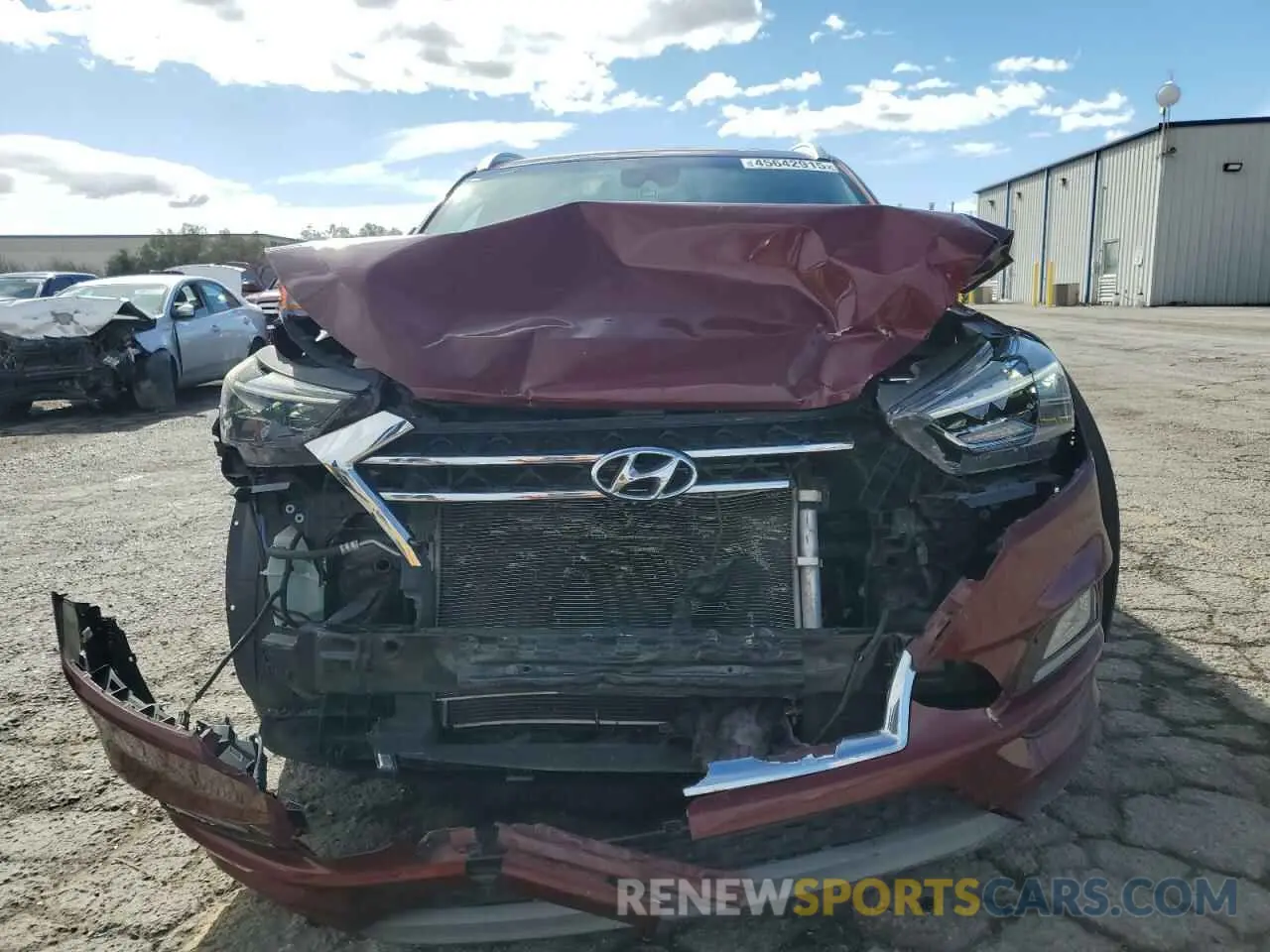 5 Photograph of a damaged car KM8J33AL6KU041875 HYUNDAI TUCSON 2019