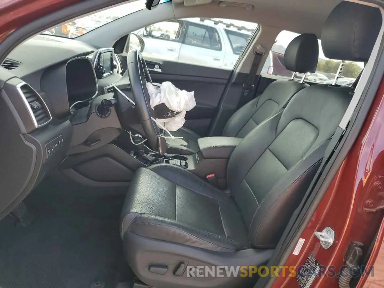 7 Photograph of a damaged car KM8J33AL6KU041875 HYUNDAI TUCSON 2019