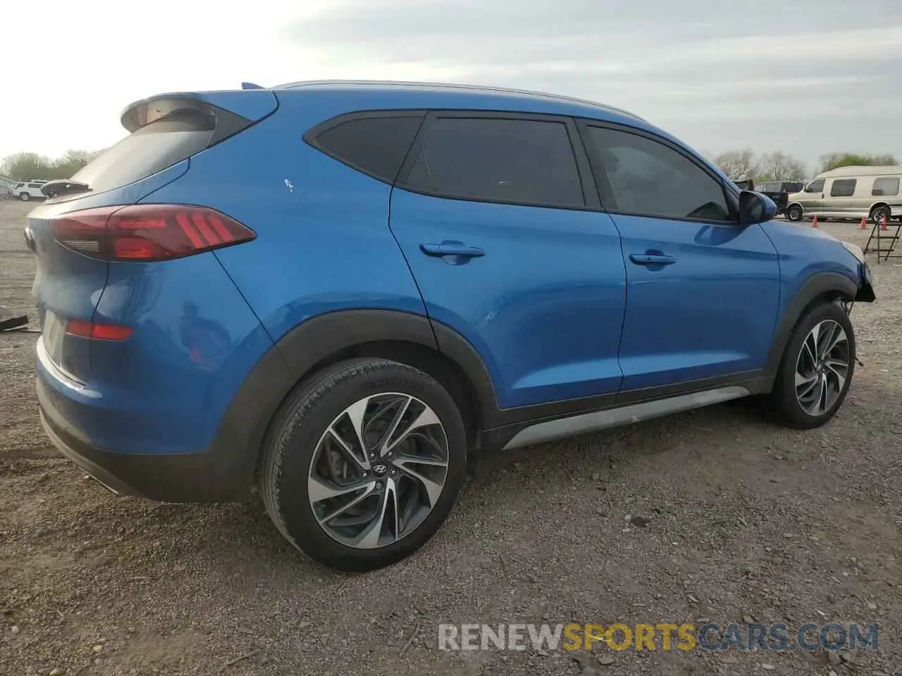 3 Photograph of a damaged car KM8J33AL6KU048048 HYUNDAI TUCSON 2019