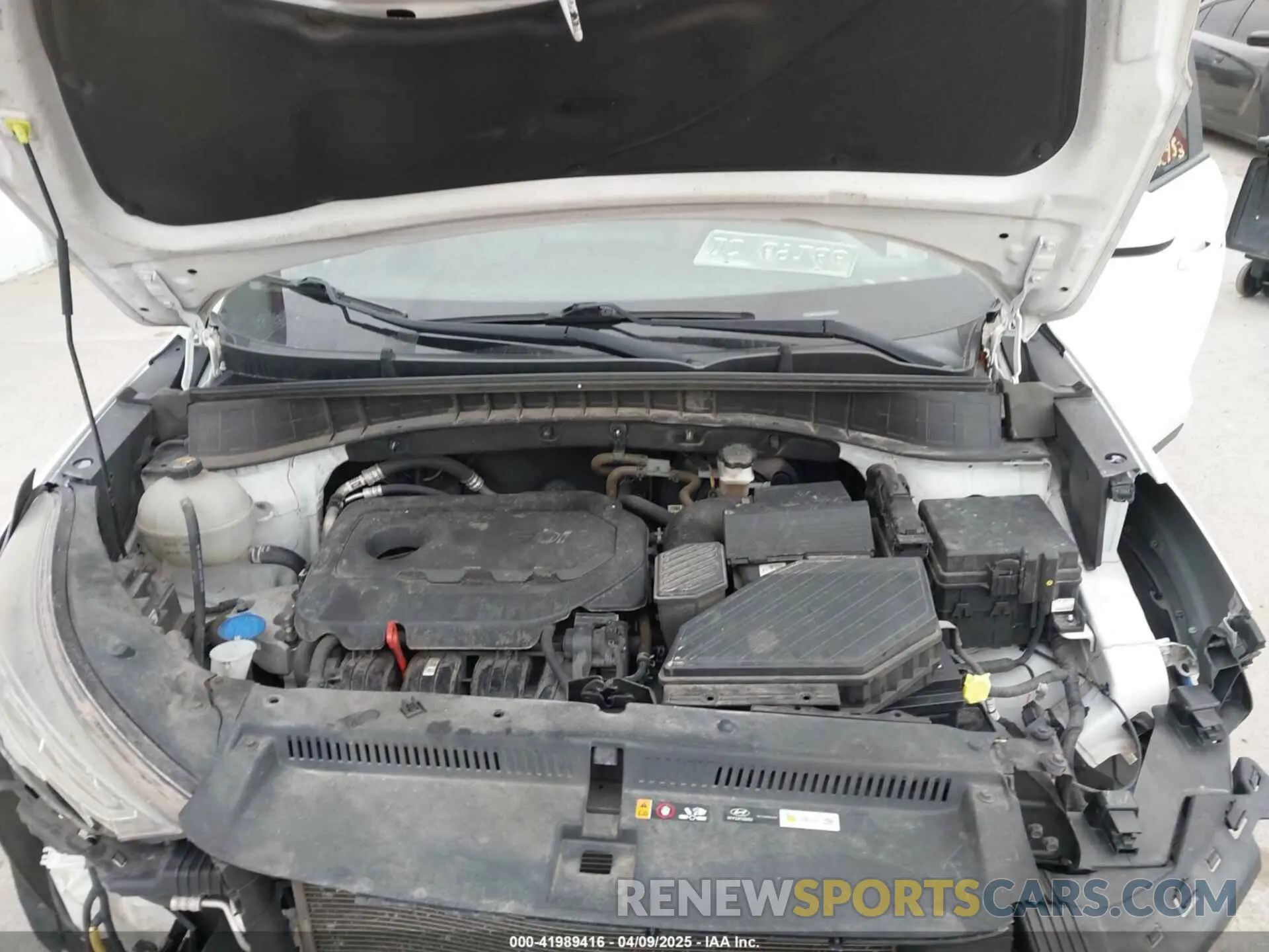 10 Photograph of a damaged car KM8J33AL6KU838403 HYUNDAI TUCSON 2019