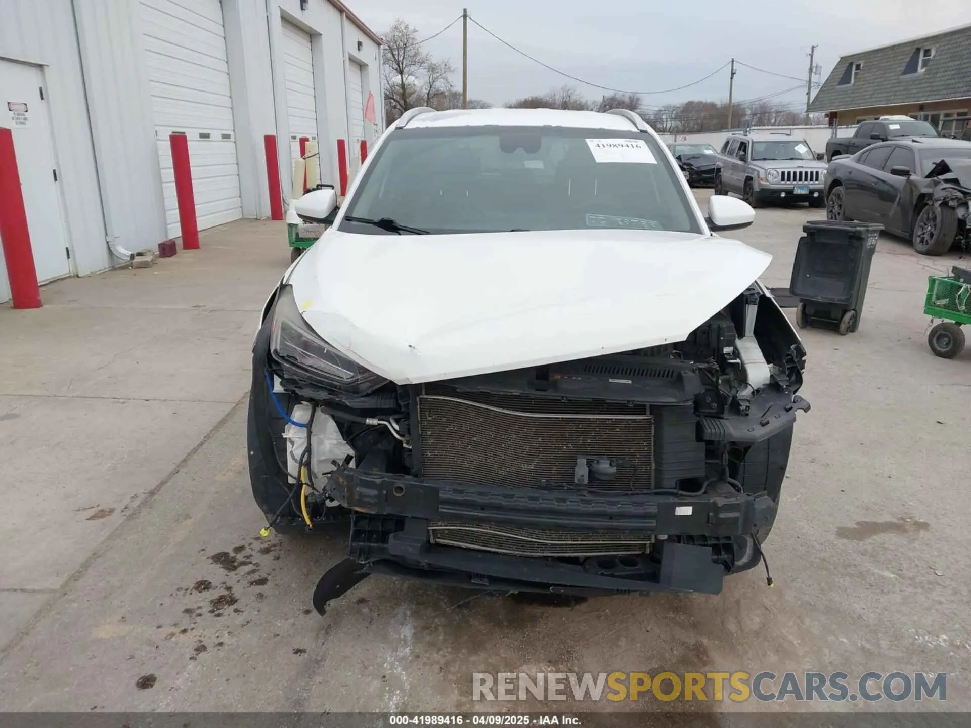 12 Photograph of a damaged car KM8J33AL6KU838403 HYUNDAI TUCSON 2019