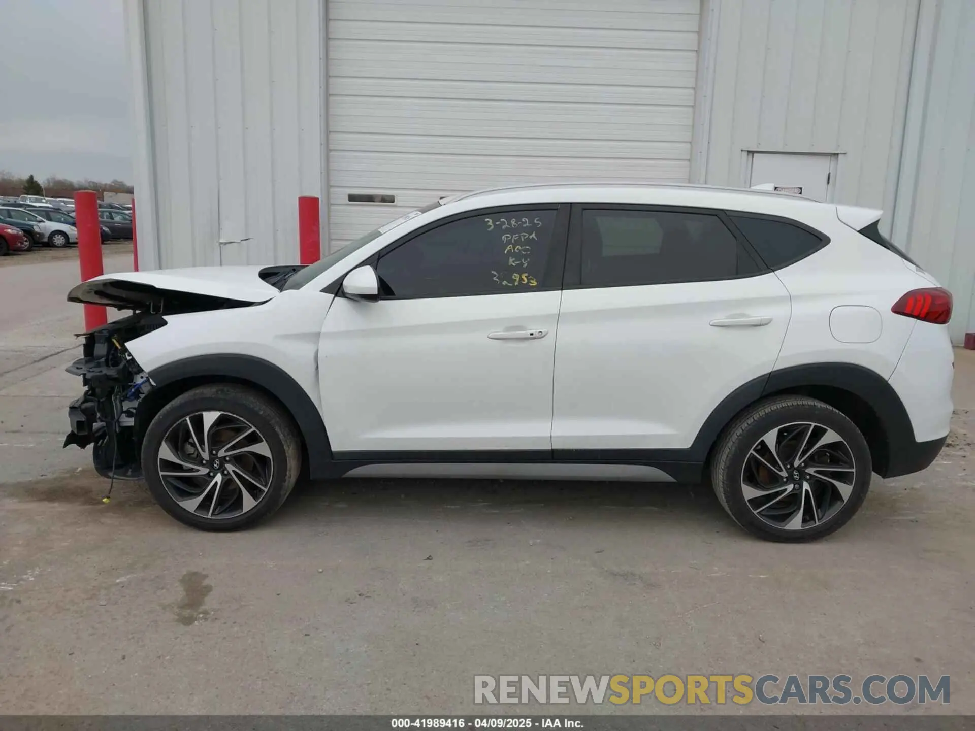 14 Photograph of a damaged car KM8J33AL6KU838403 HYUNDAI TUCSON 2019
