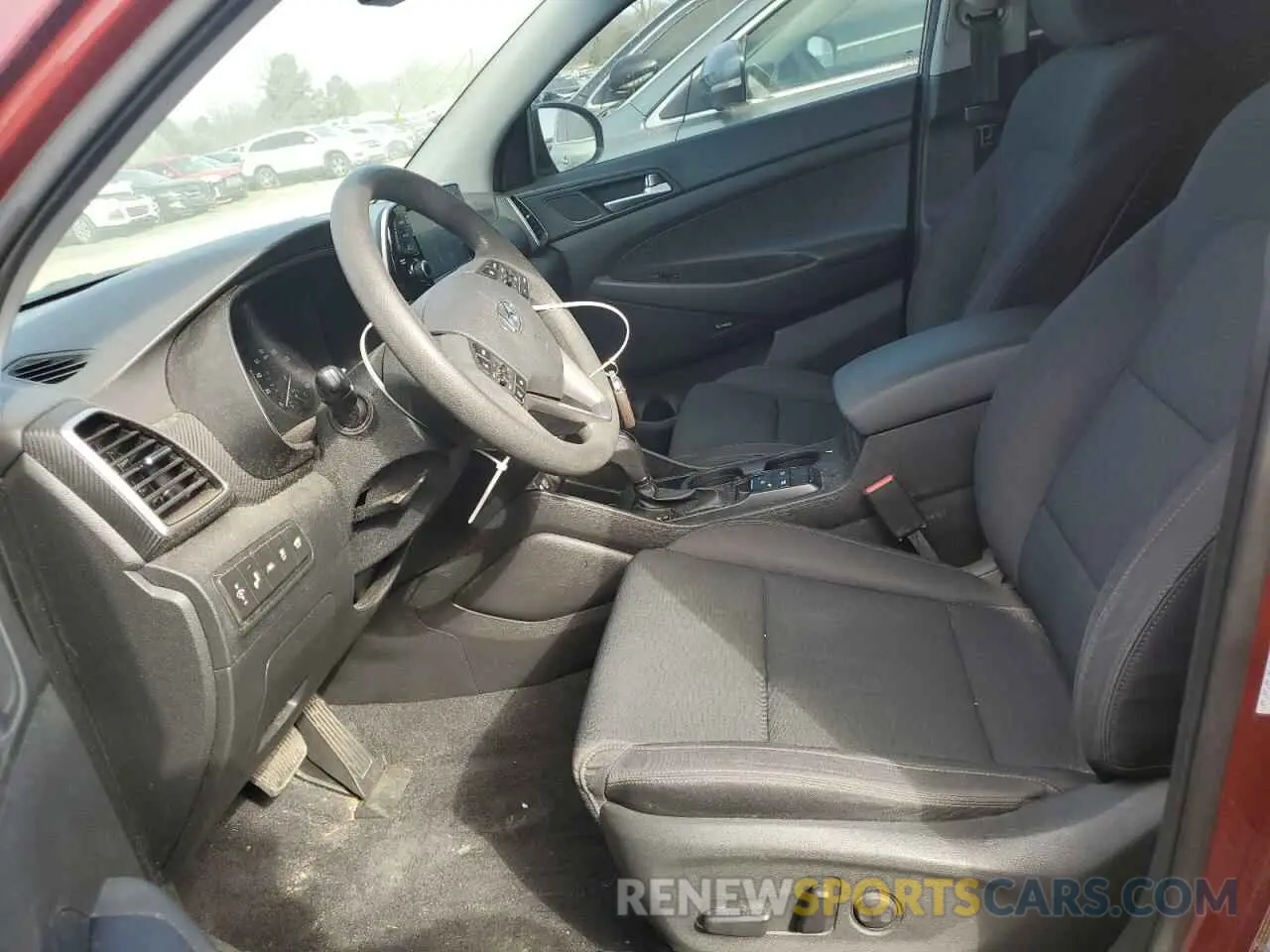 7 Photograph of a damaged car KM8J33AL6KU861387 HYUNDAI TUCSON 2019