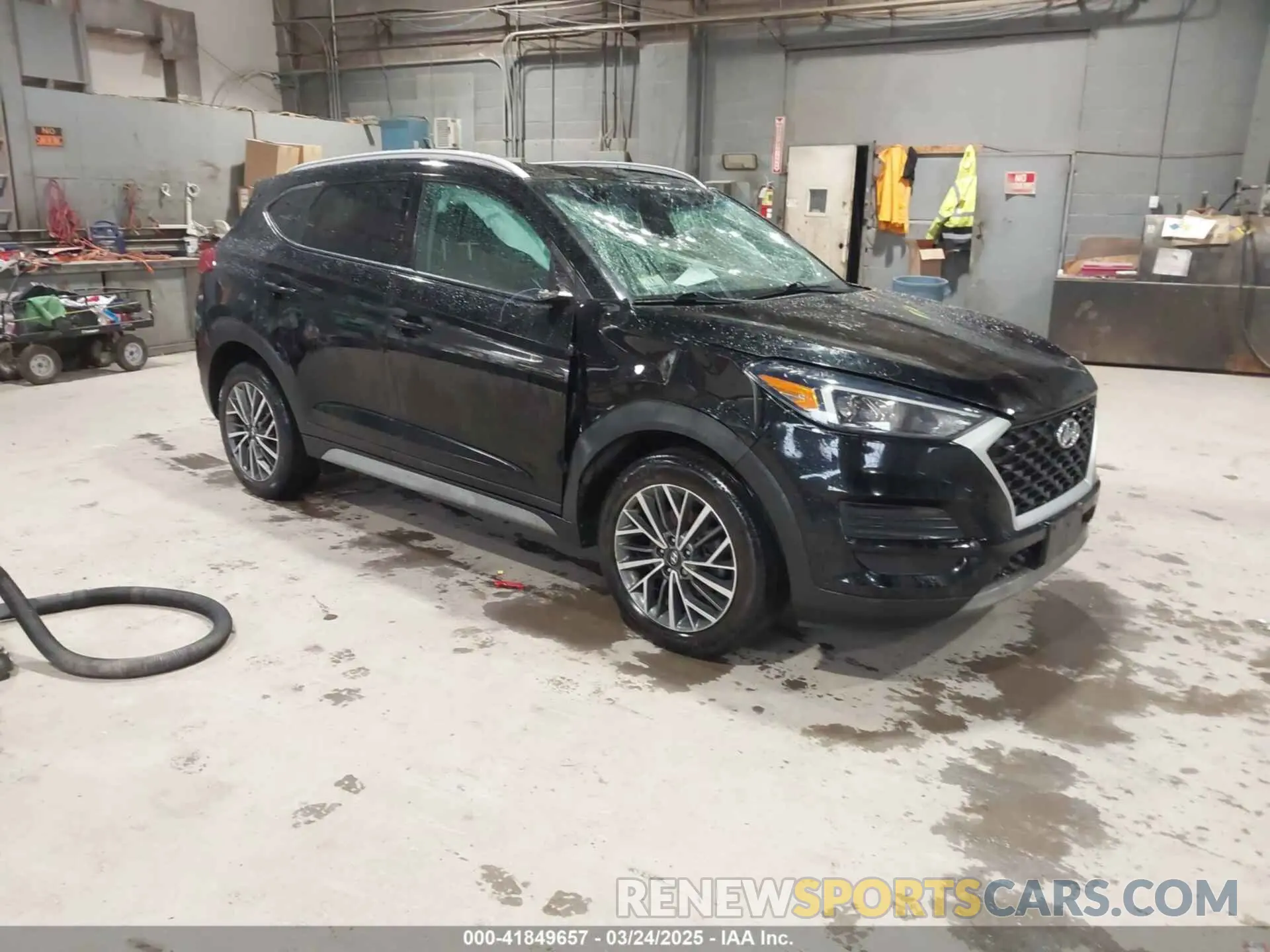 1 Photograph of a damaged car KM8J33AL6KU938288 HYUNDAI TUCSON 2019