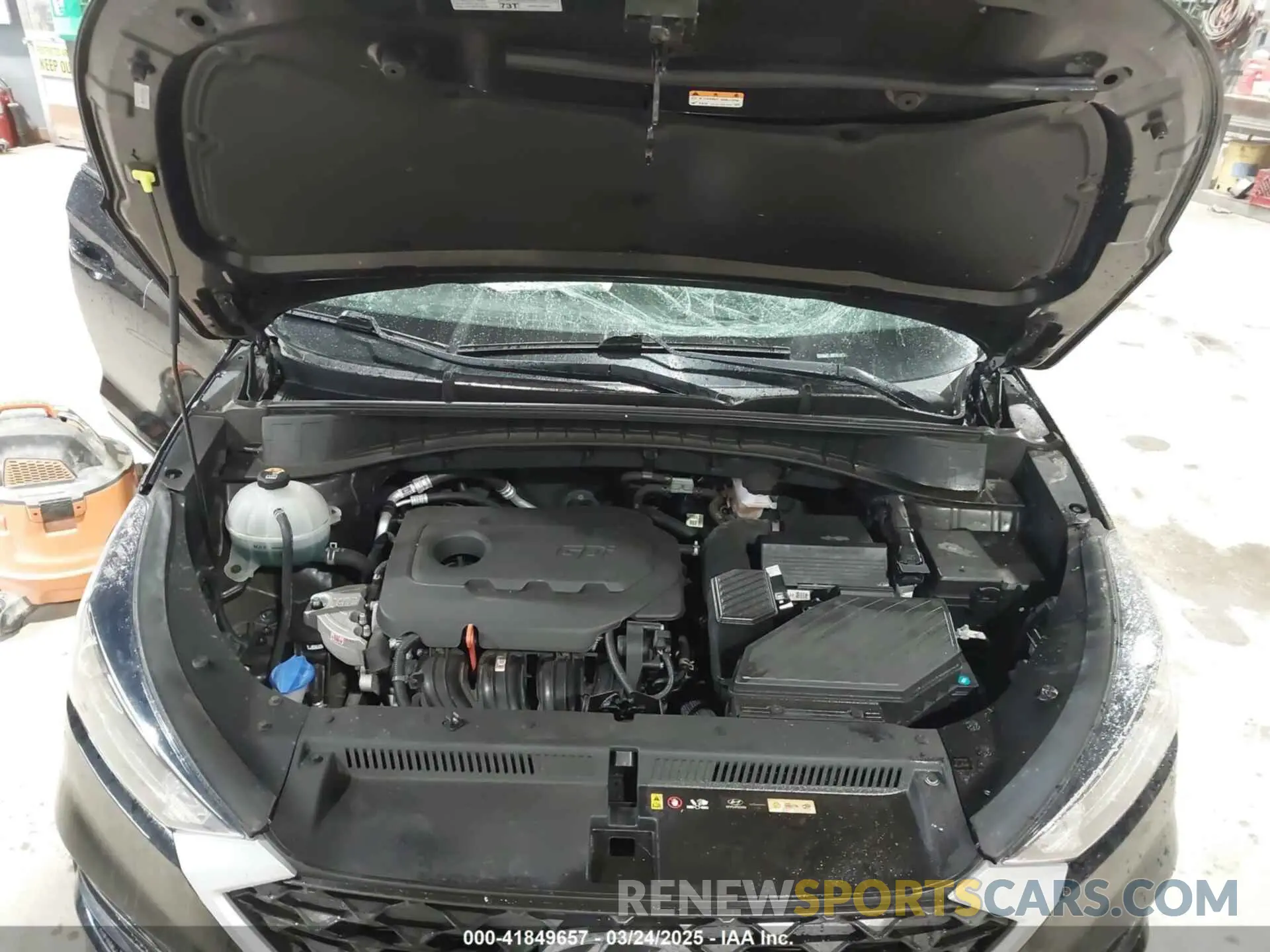 10 Photograph of a damaged car KM8J33AL6KU938288 HYUNDAI TUCSON 2019