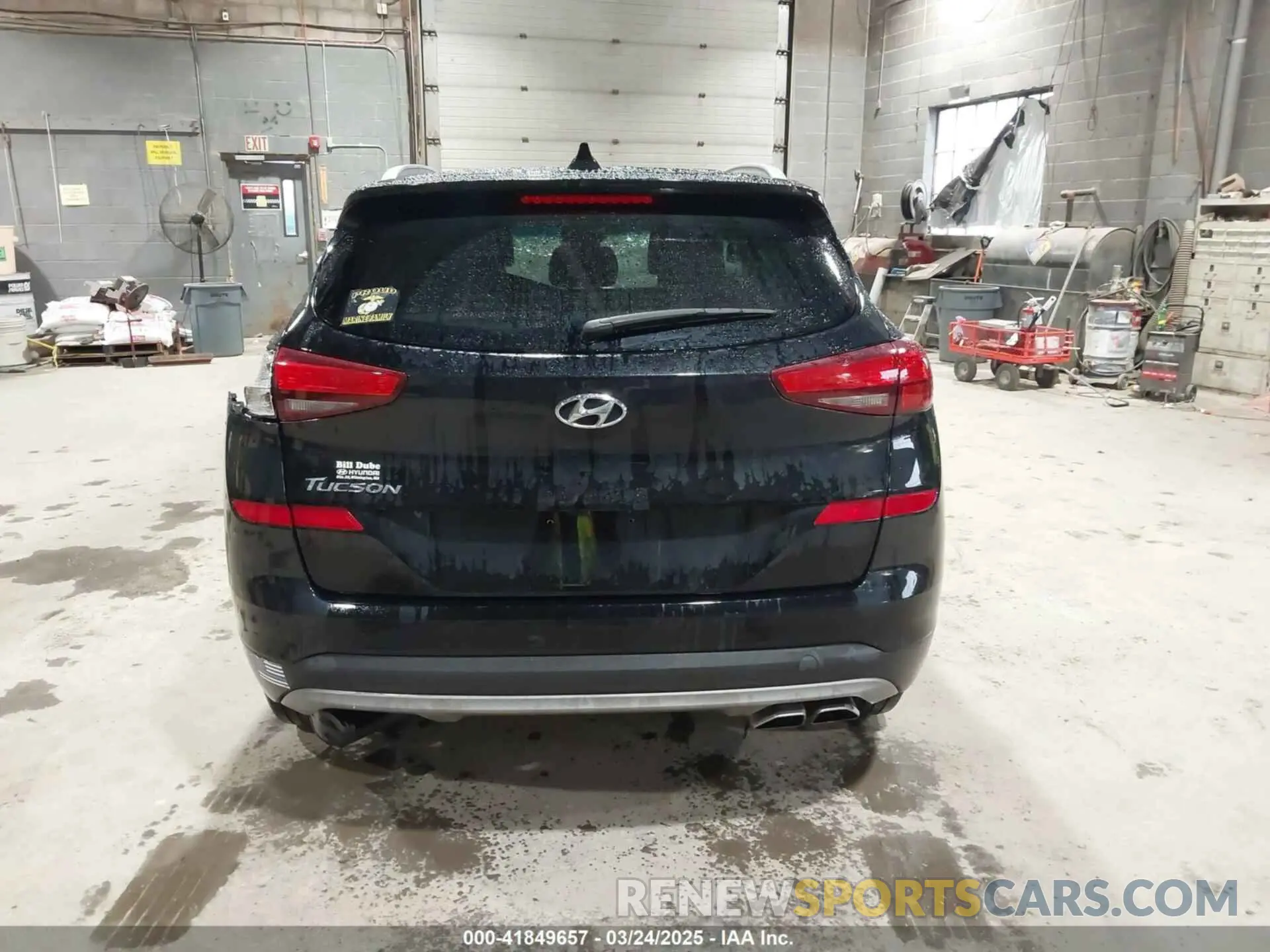 16 Photograph of a damaged car KM8J33AL6KU938288 HYUNDAI TUCSON 2019