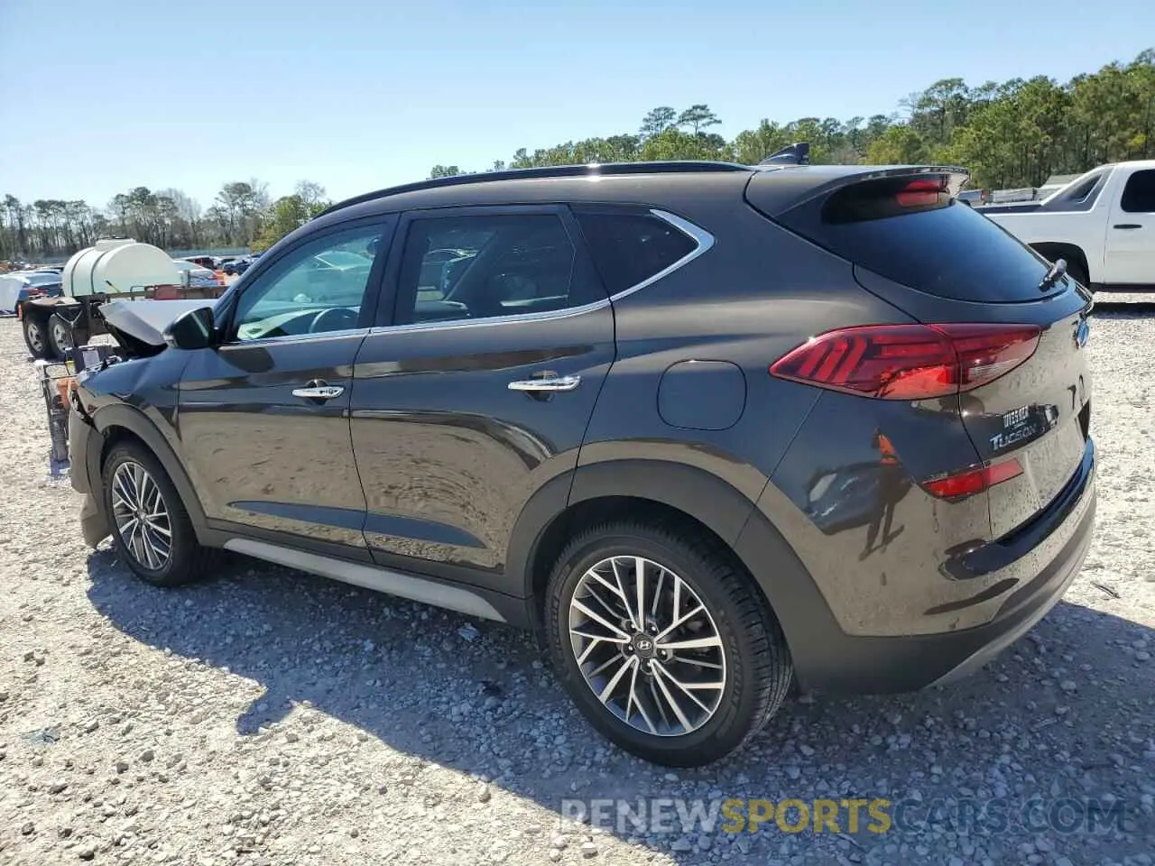 2 Photograph of a damaged car KM8J33AL6KU959349 HYUNDAI TUCSON 2019