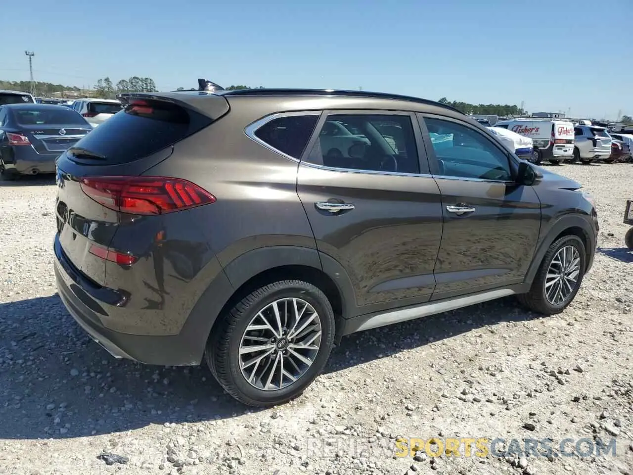 3 Photograph of a damaged car KM8J33AL6KU959349 HYUNDAI TUCSON 2019