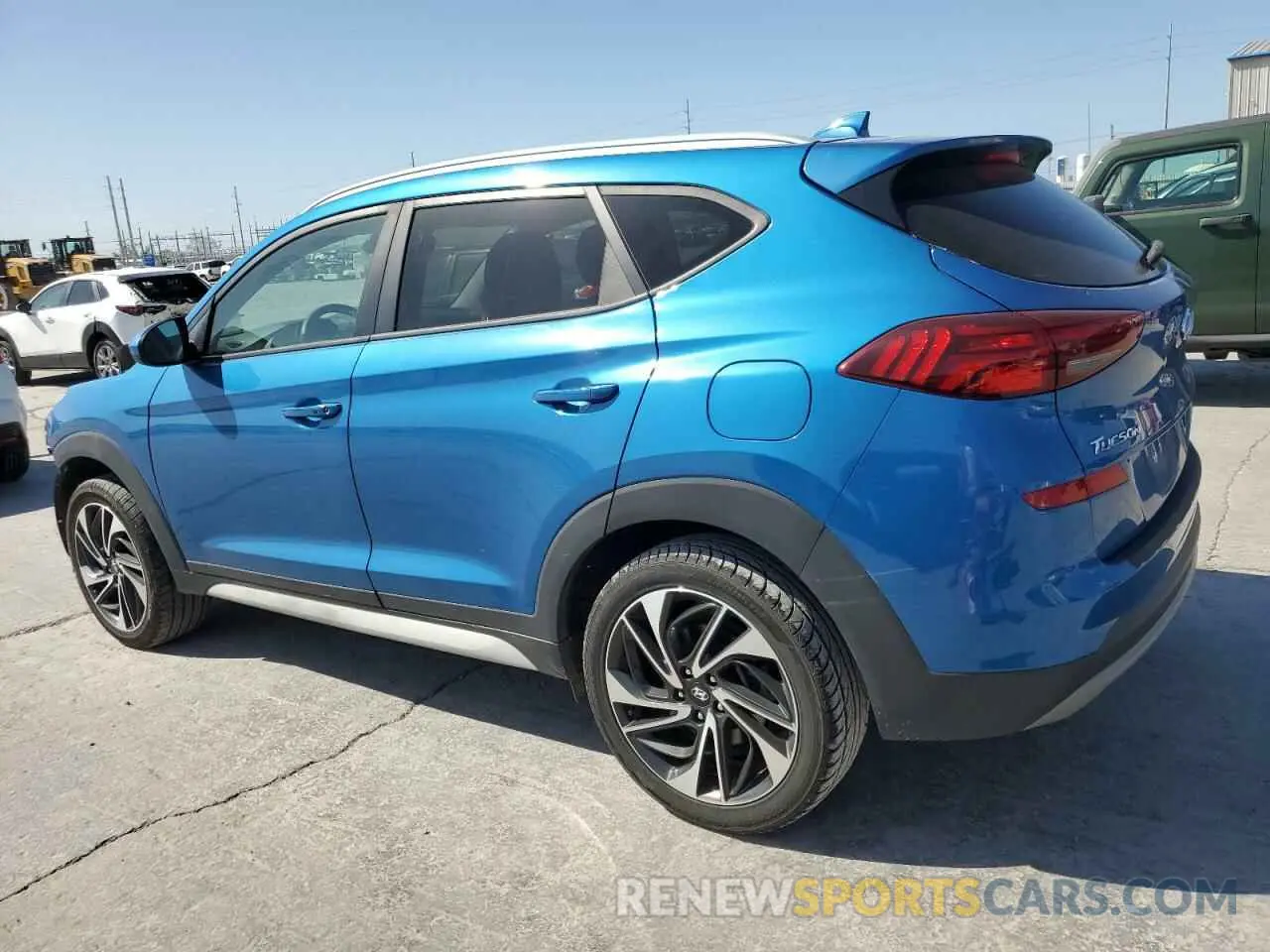 2 Photograph of a damaged car KM8J33AL6KU981447 HYUNDAI TUCSON 2019
