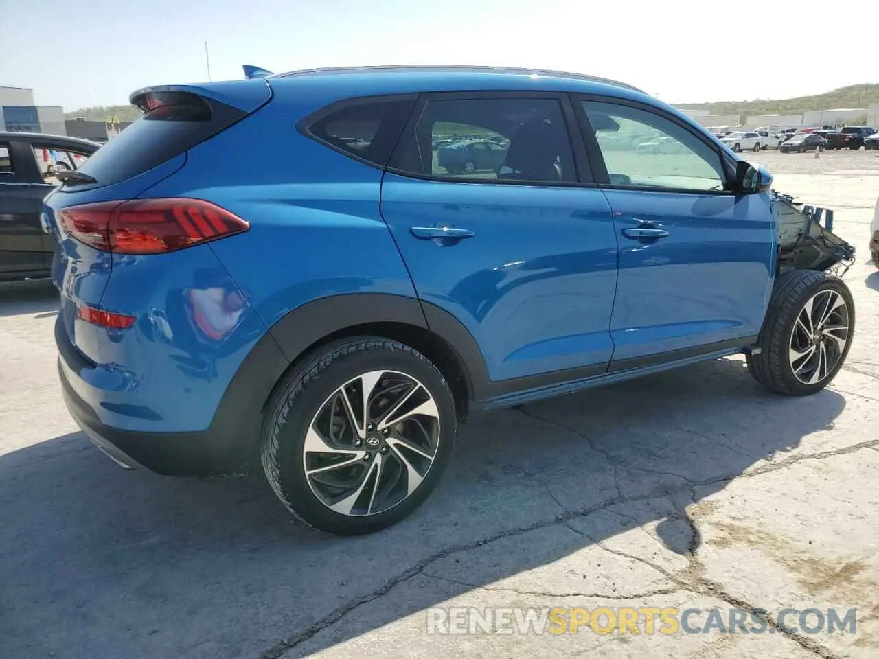3 Photograph of a damaged car KM8J33AL6KU981447 HYUNDAI TUCSON 2019