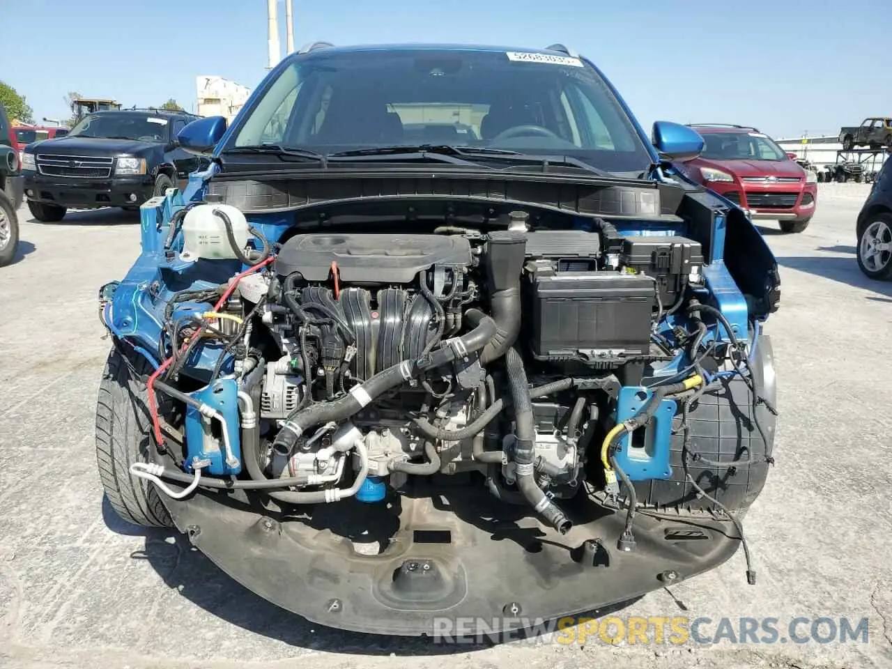 5 Photograph of a damaged car KM8J33AL6KU981447 HYUNDAI TUCSON 2019