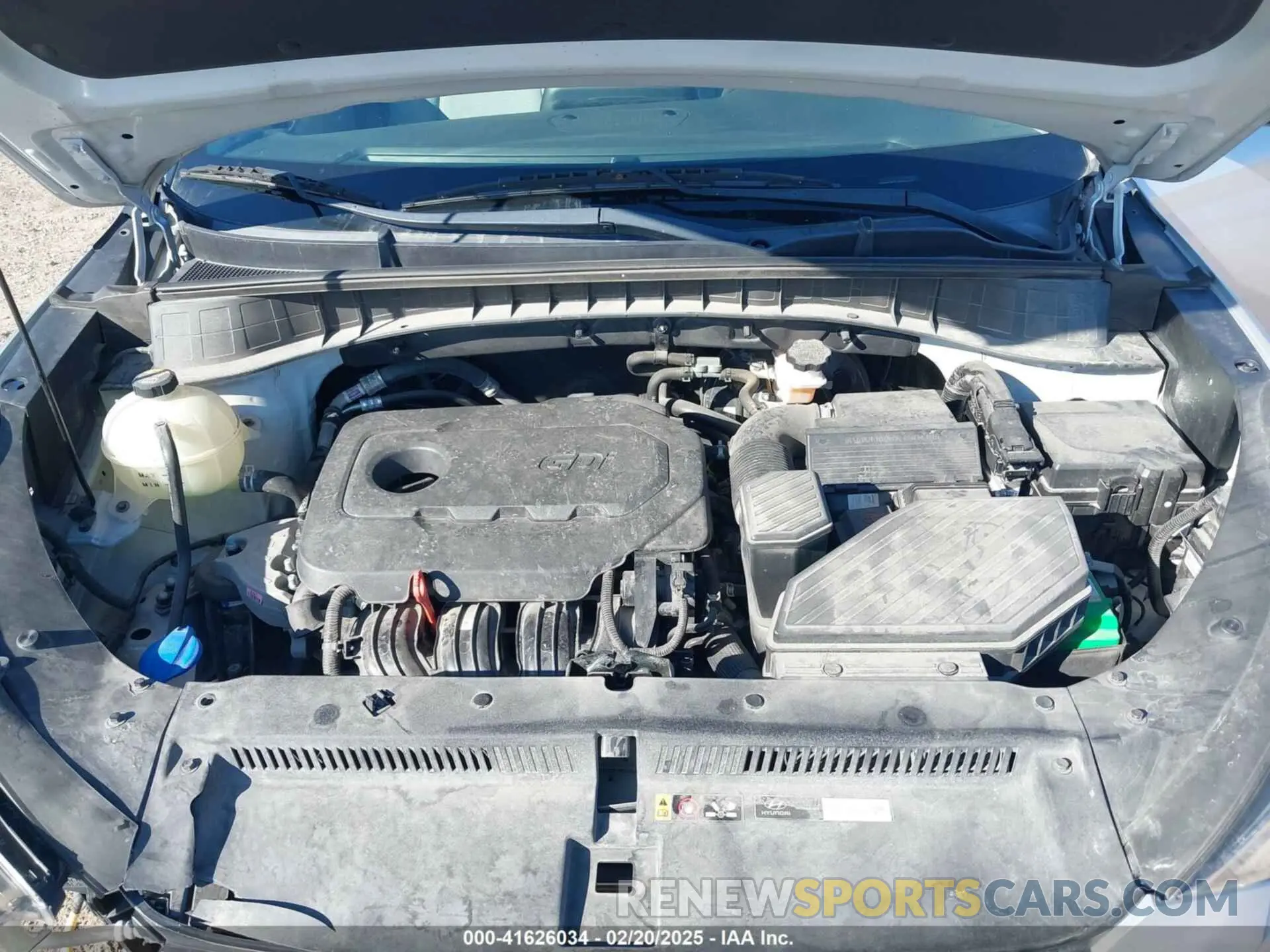 10 Photograph of a damaged car KM8J33AL6KU988298 HYUNDAI TUCSON 2019