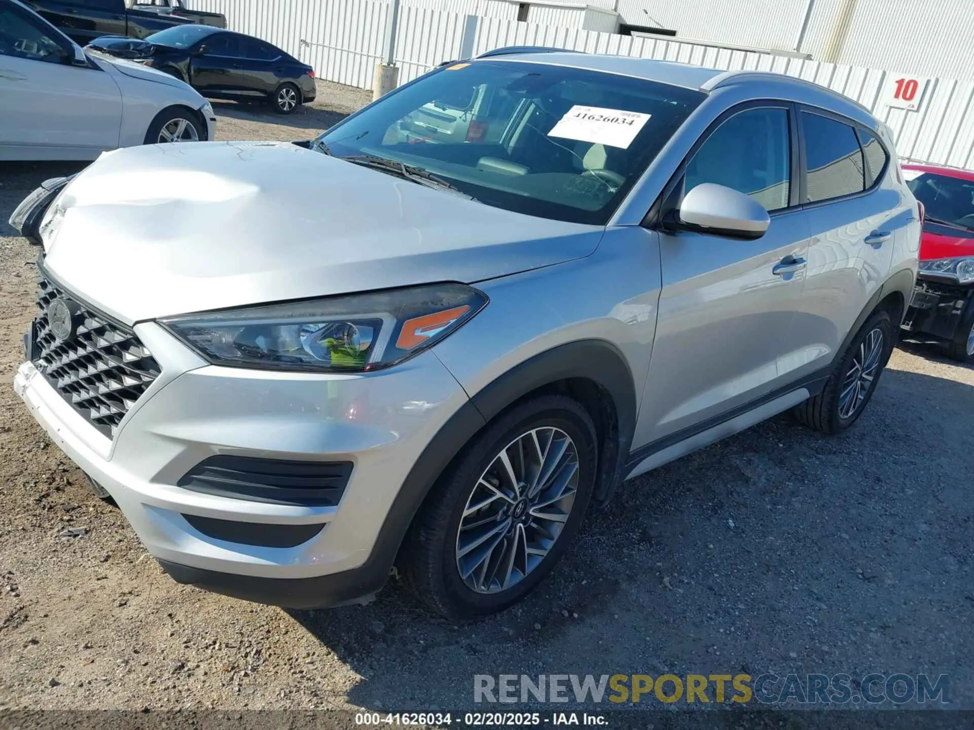 2 Photograph of a damaged car KM8J33AL6KU988298 HYUNDAI TUCSON 2019