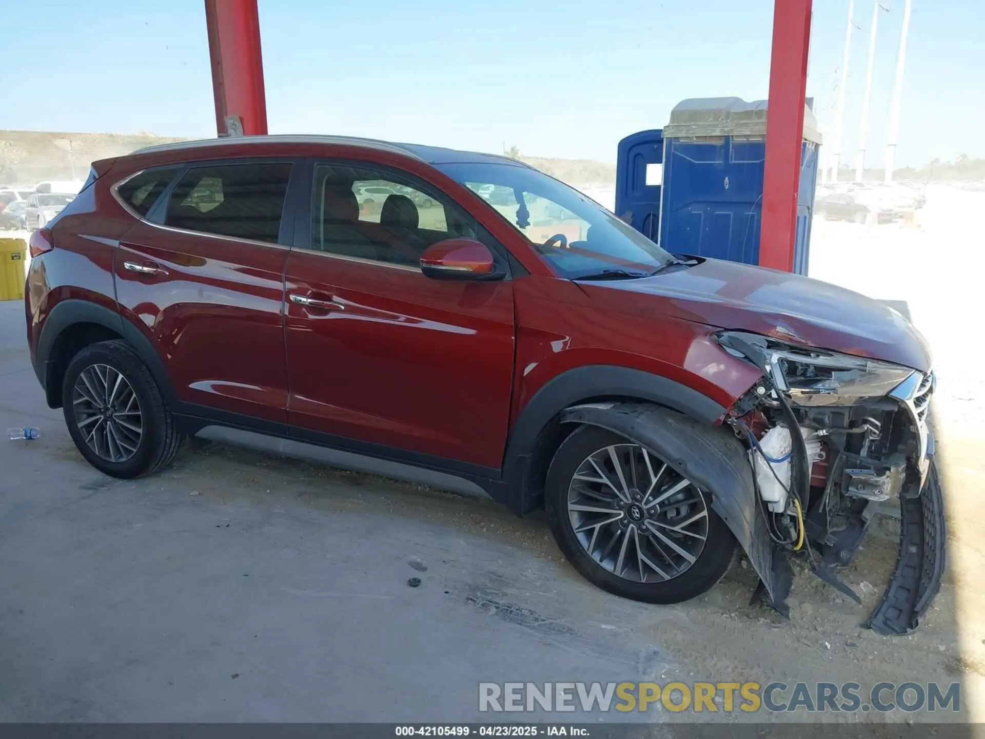 14 Photograph of a damaged car KM8J33AL7KU865187 HYUNDAI TUCSON 2019